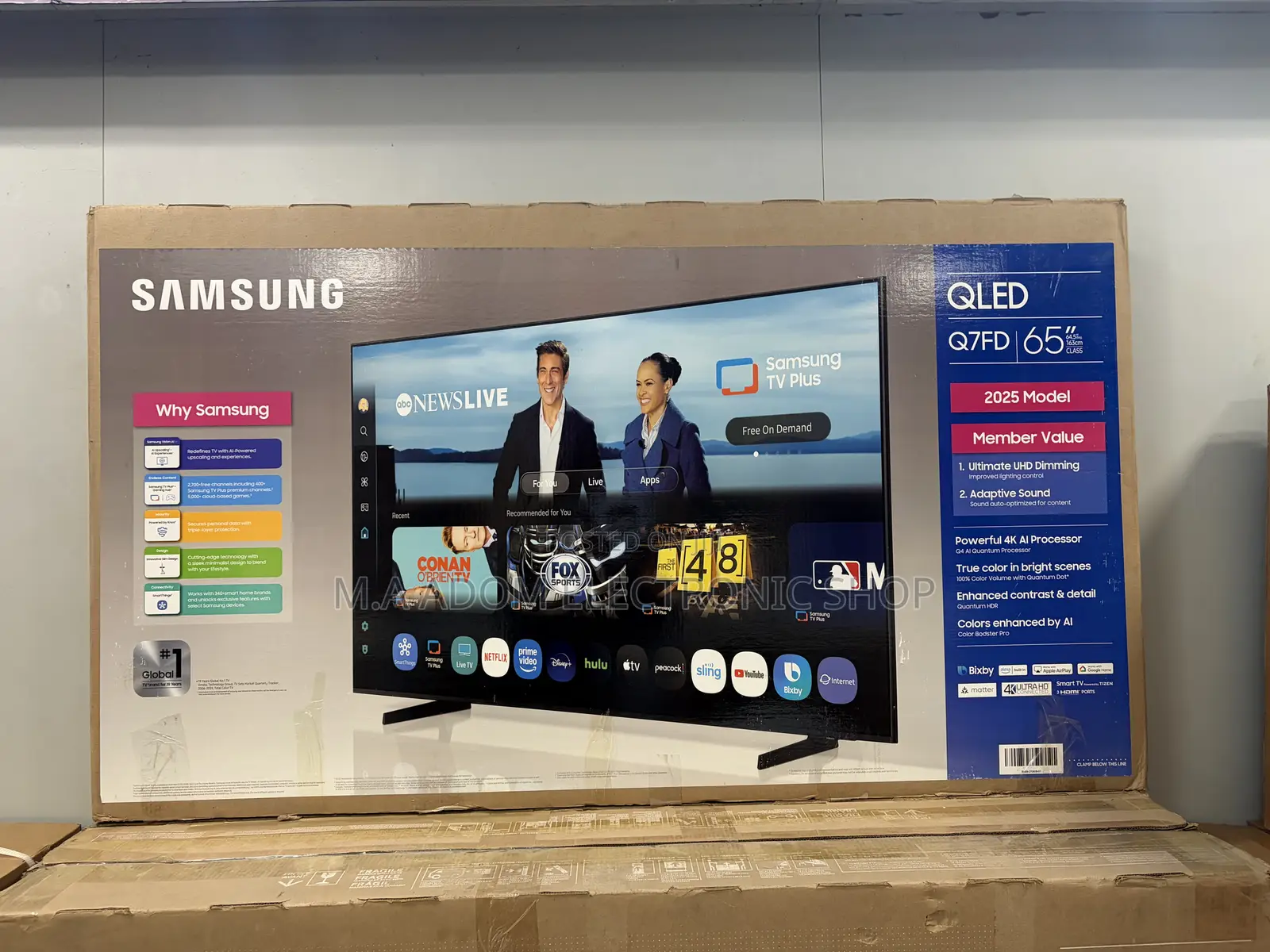Samsung 65” Qled 2025 Model Led Tv