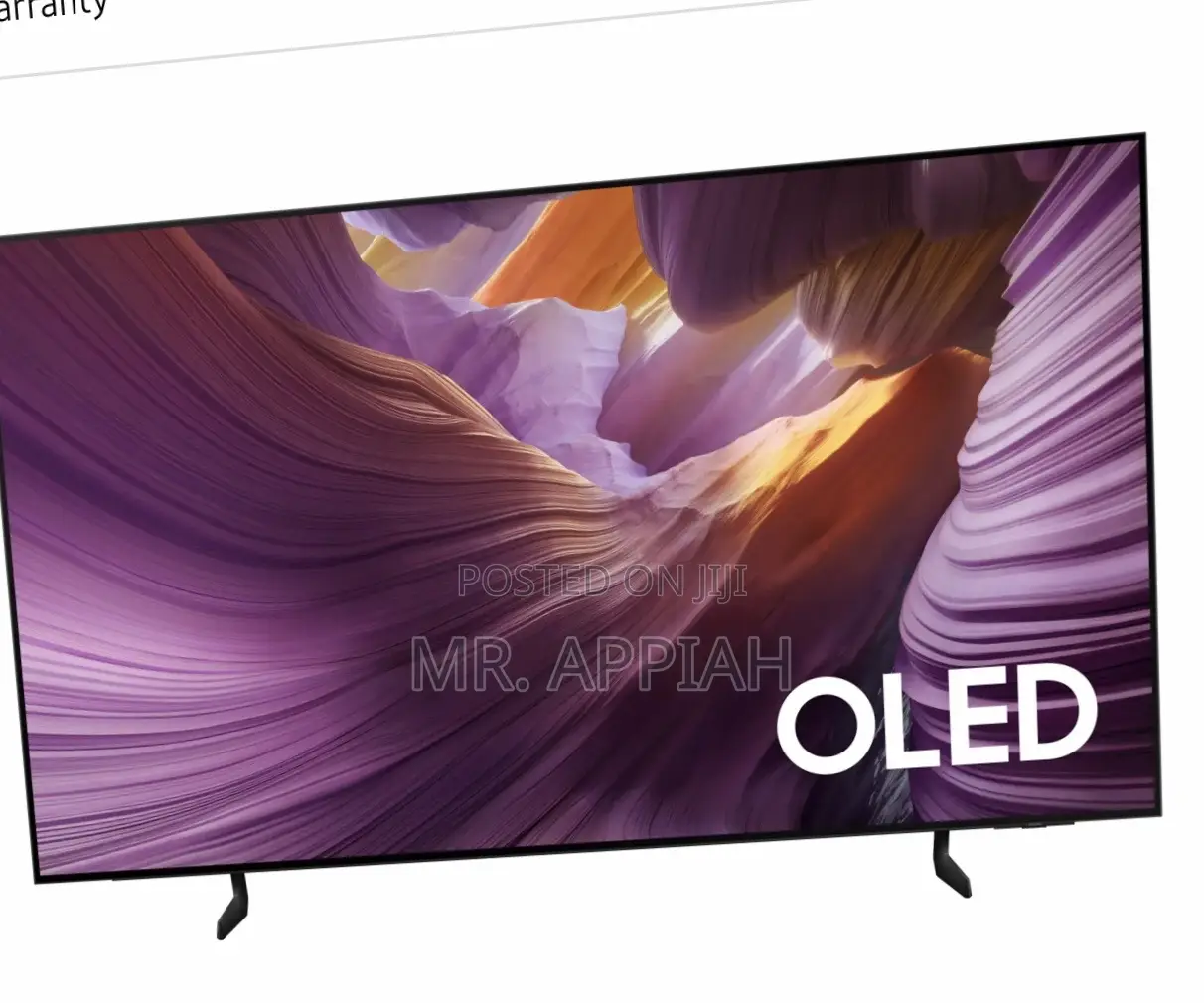 Original Samsung 65085f 65” Oled Smart Screen Tv(Black) 