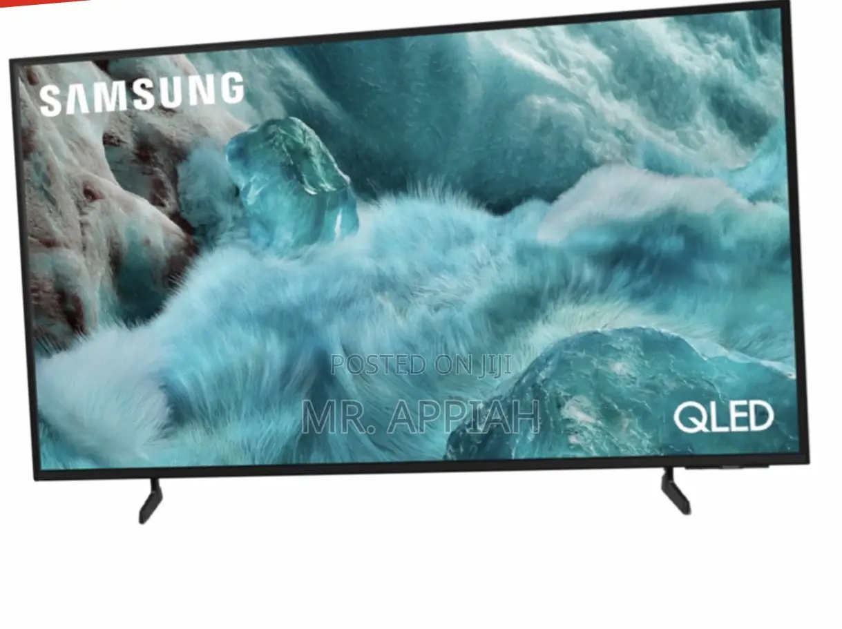 Order Samsung 75q7f 75” Qled Flat Smart Screen Tv(Black) 
