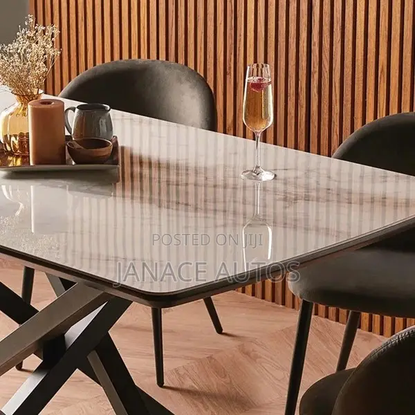 * Table Top Only* Bitia 89.5cm Marble Iron Dining Table