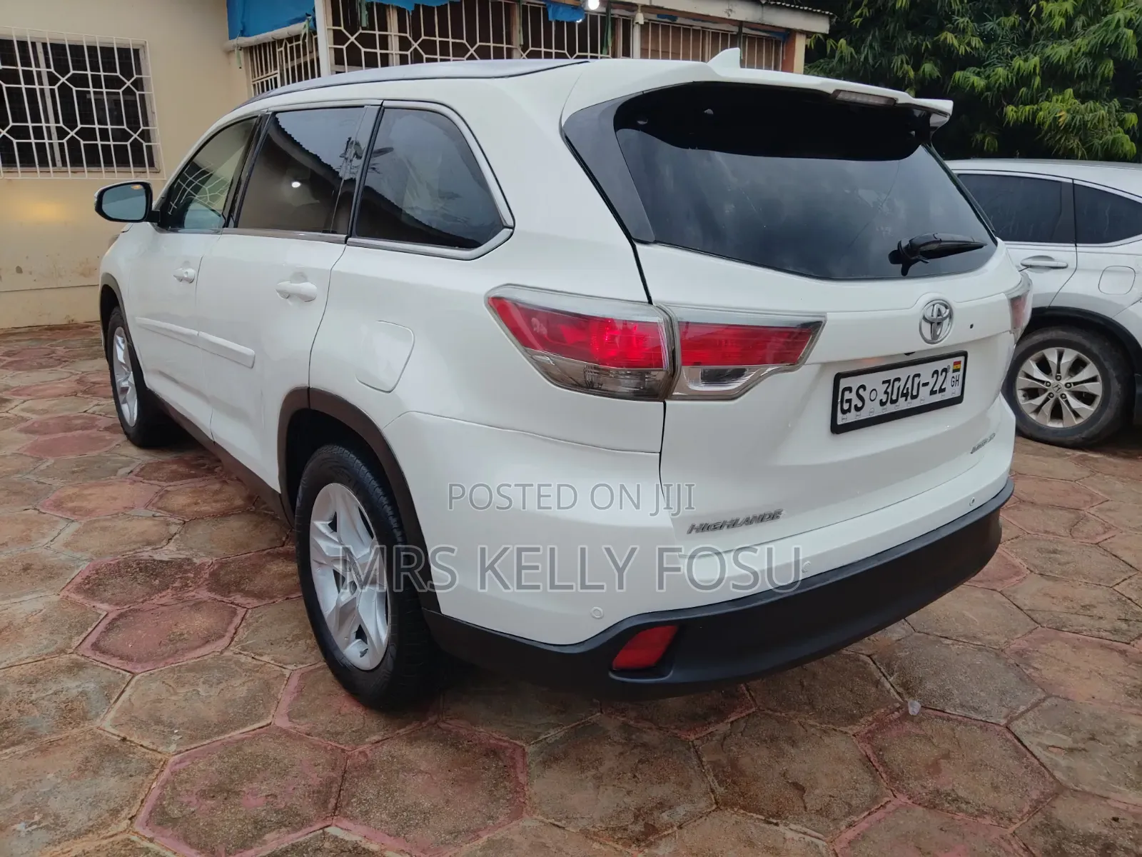 Toyota Highlander Limited 4dr SUV AWD (3.5L 6cyl 6A) 2015 White