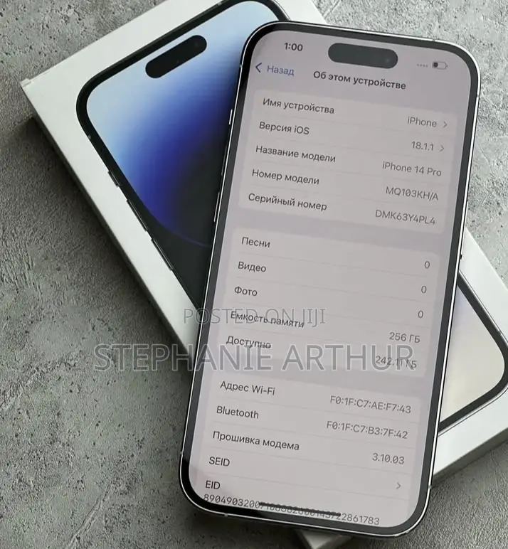 Apple iPhone 14 Pro 256 GB White