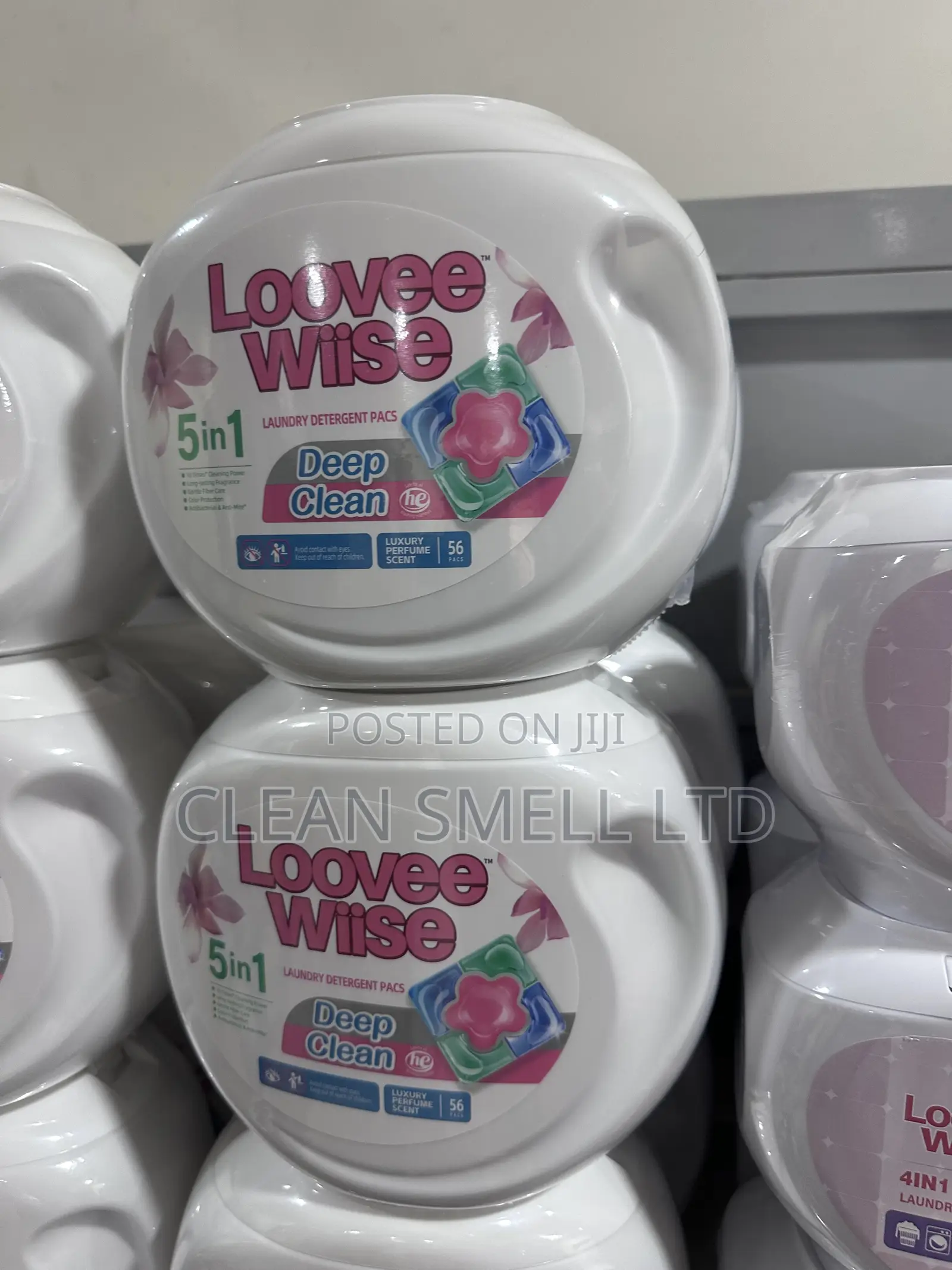 Laundry Pods - 56pcs Loovee Wiise
