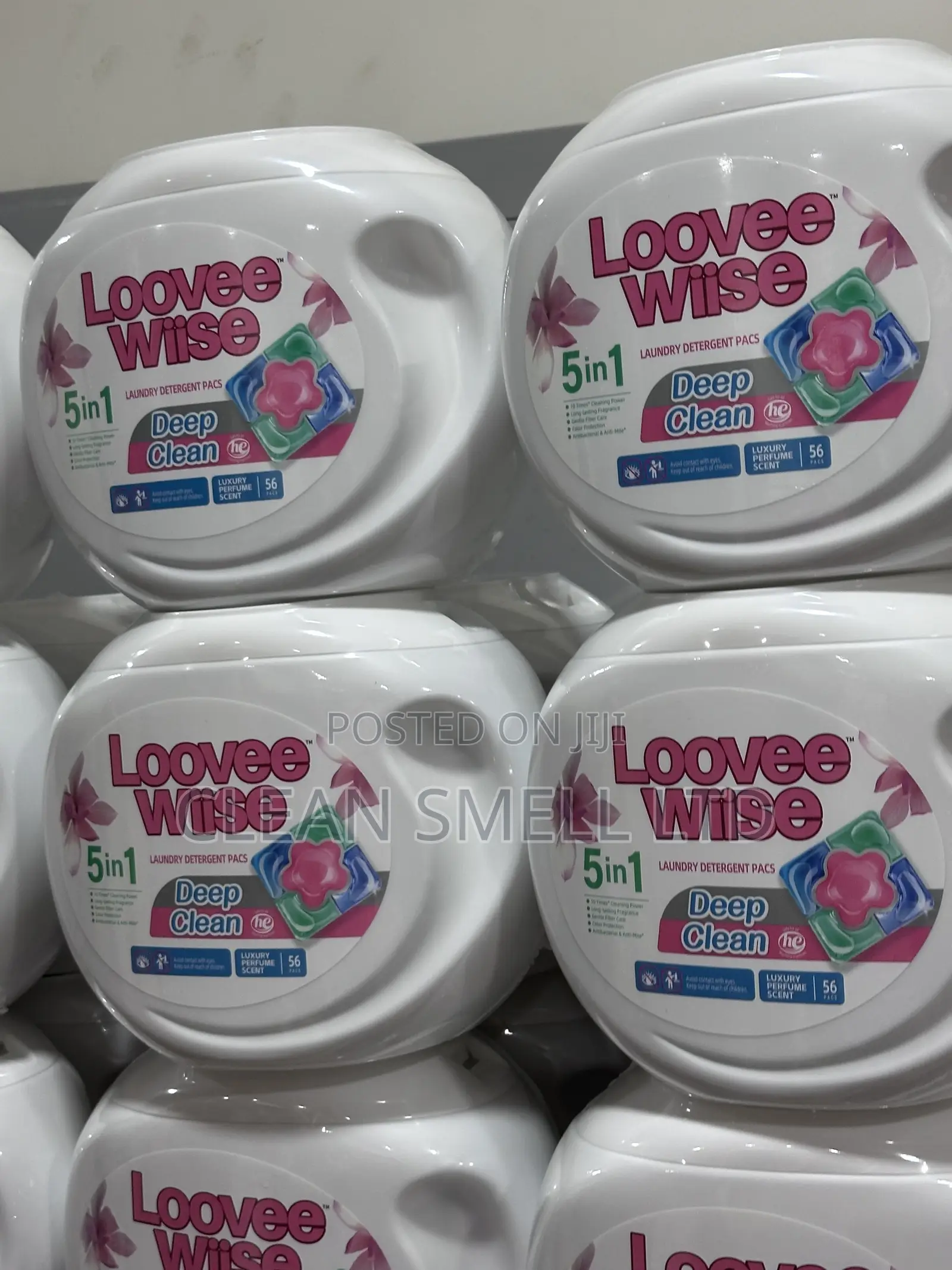 Laundry Pods - 56pcs Loovee Wiise