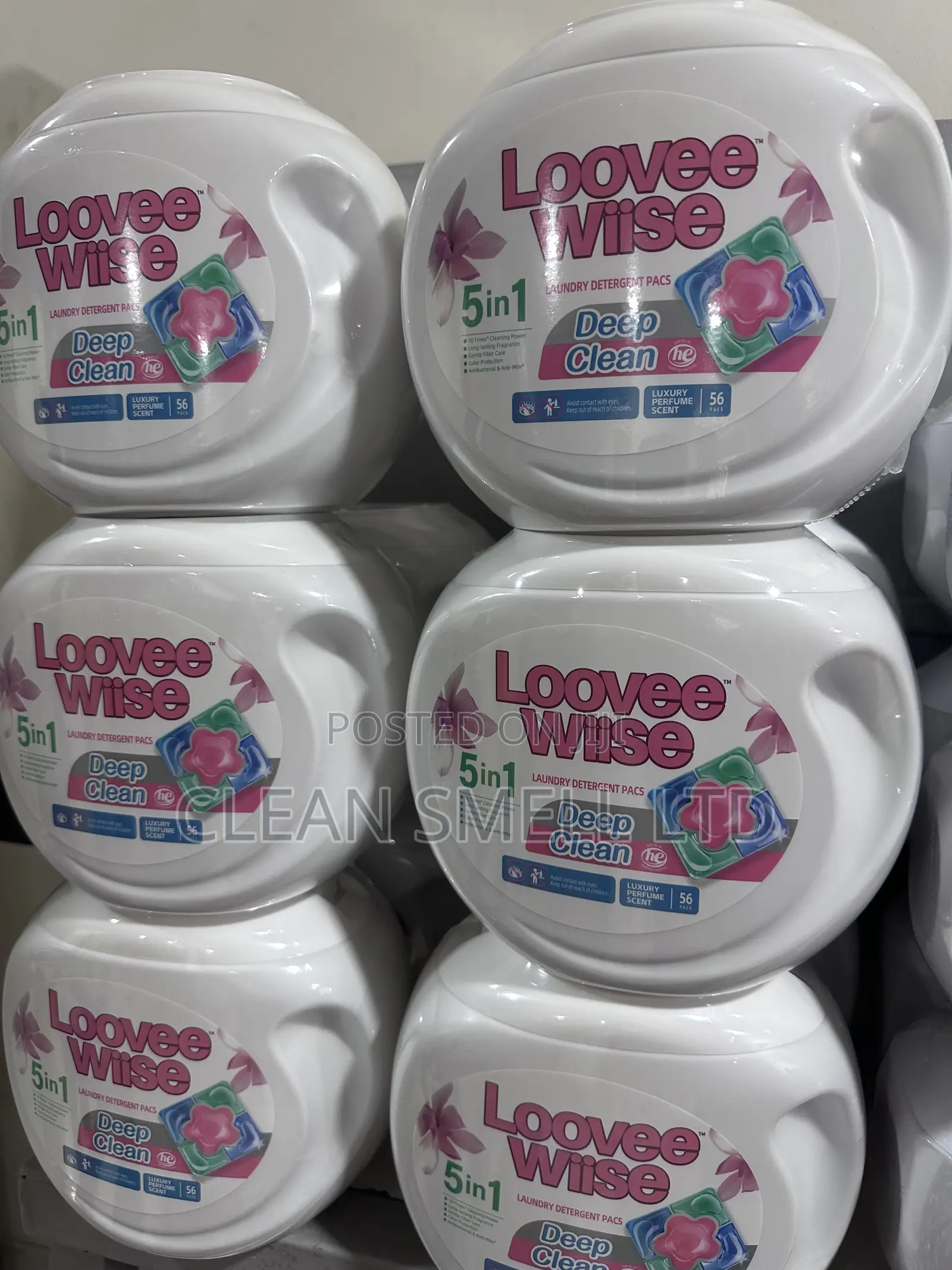 Laundry Pods - 56pcs Loovee Wiise