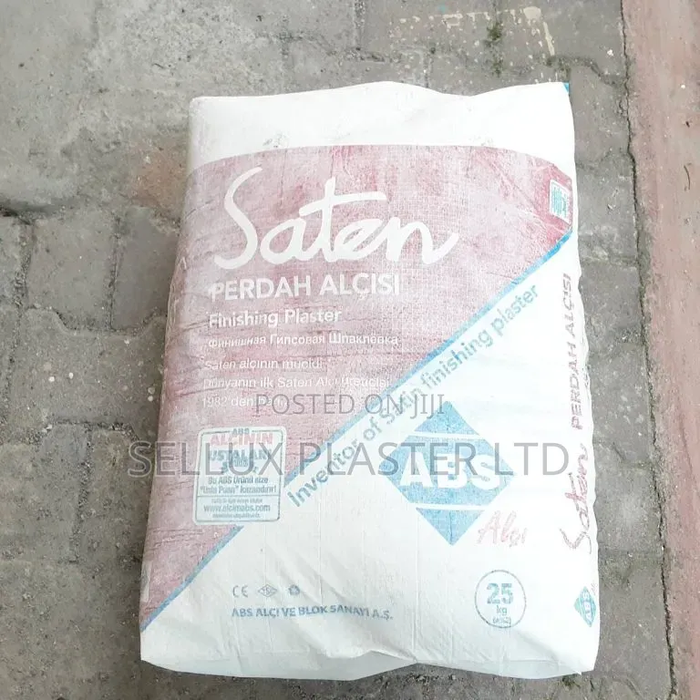 Abs Saten Skimming Powder for Plasterboard Joints and Corner Mould