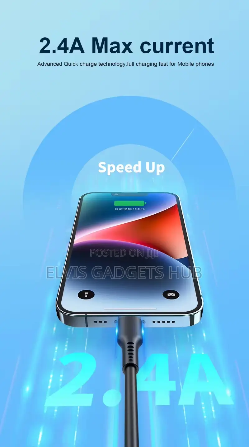 Pd3ow Mfi Certified Fast Charger Usb-C to Lightning Fast Cable