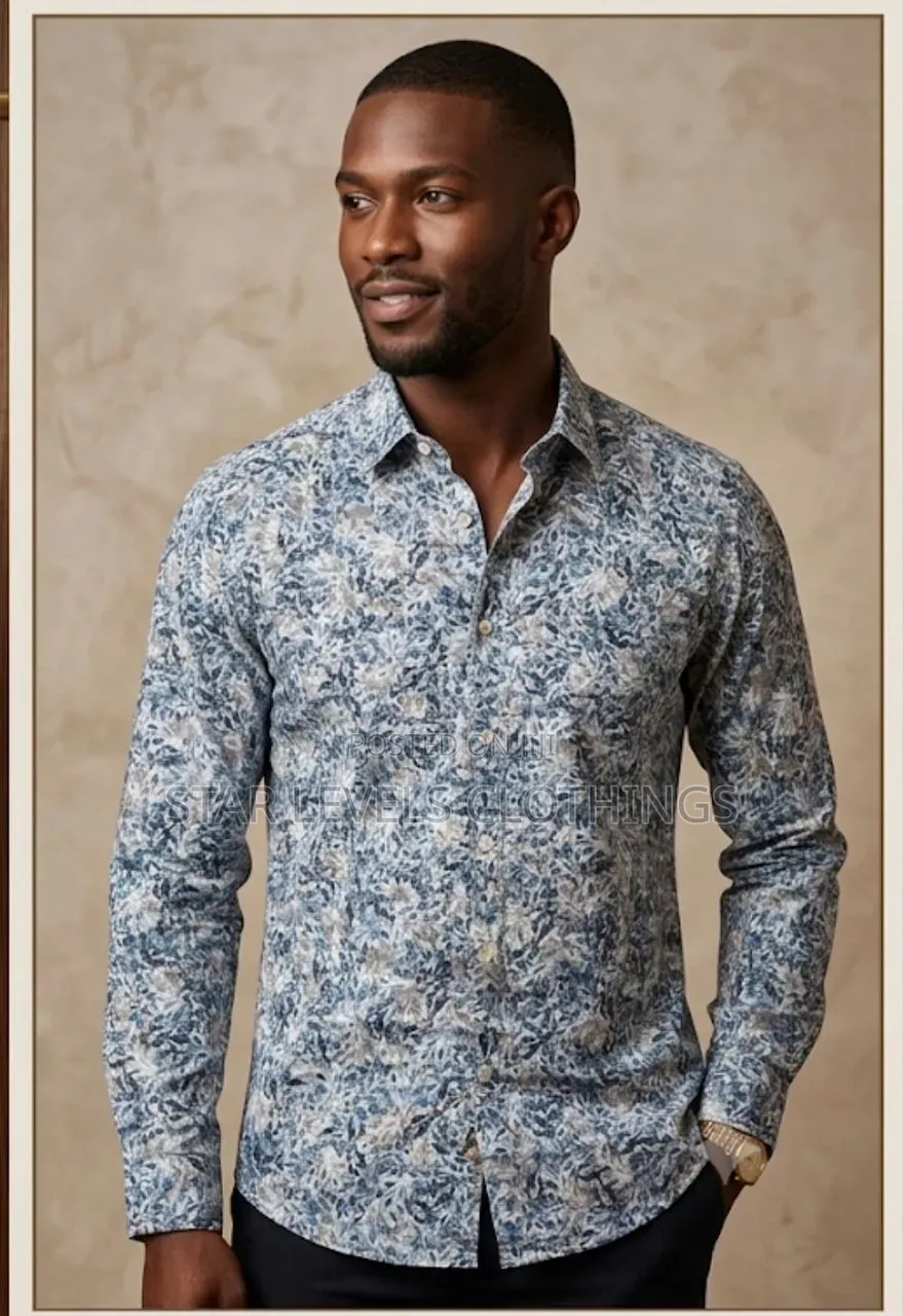 Men's Designer Long Sleeves Shirts Available in All Sizes and Colors