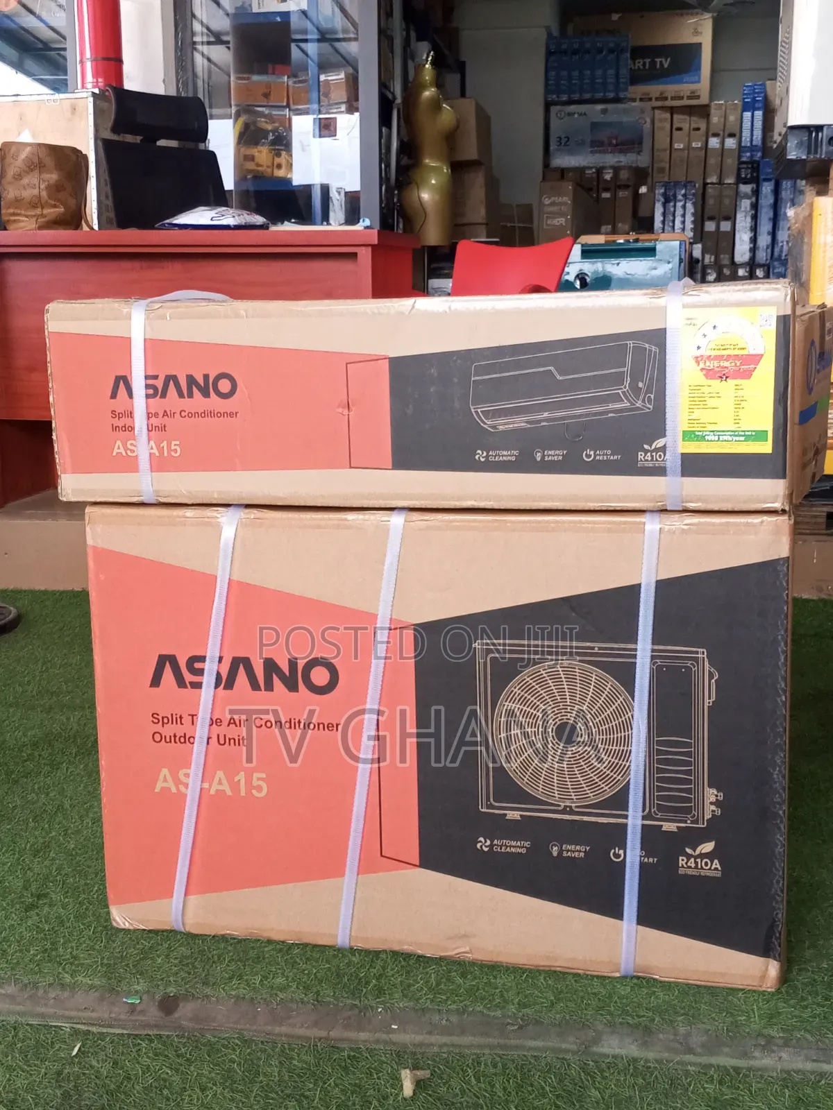 Asano 1.5hp AC – Maximum Output, Minimum Noise1.5hp AC