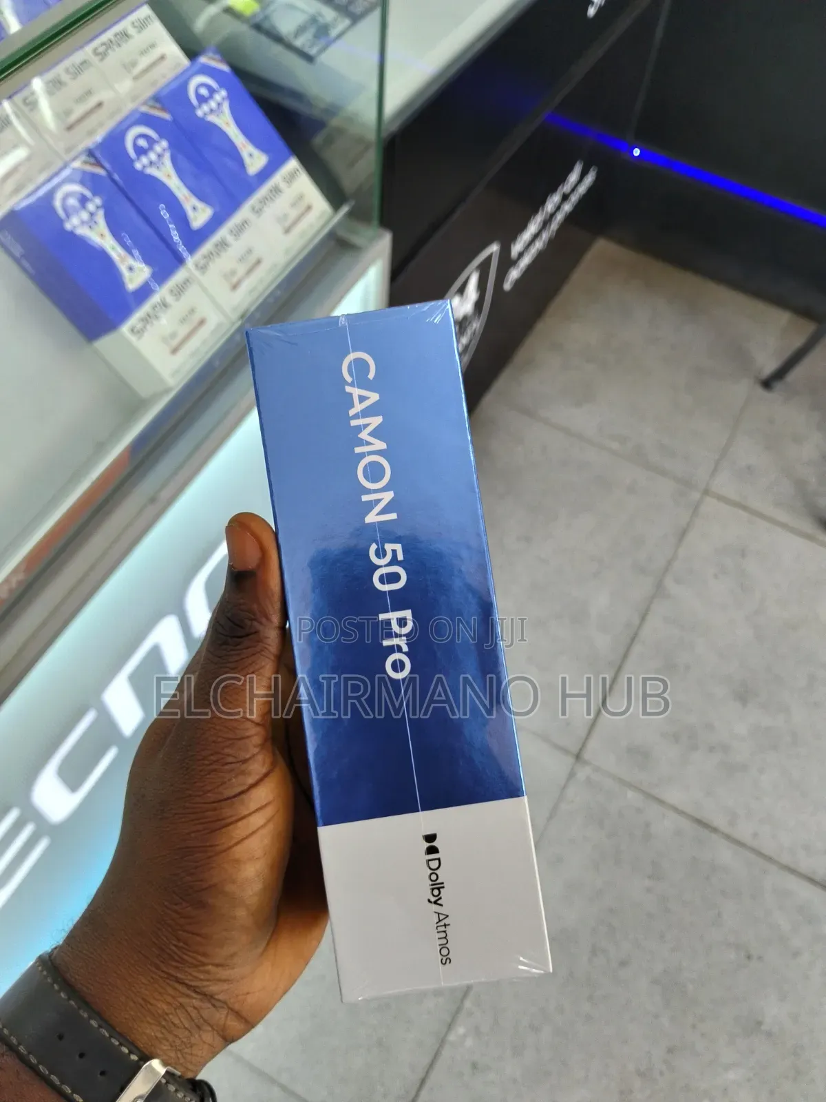 New Tecno Camon 50 256 GB Black