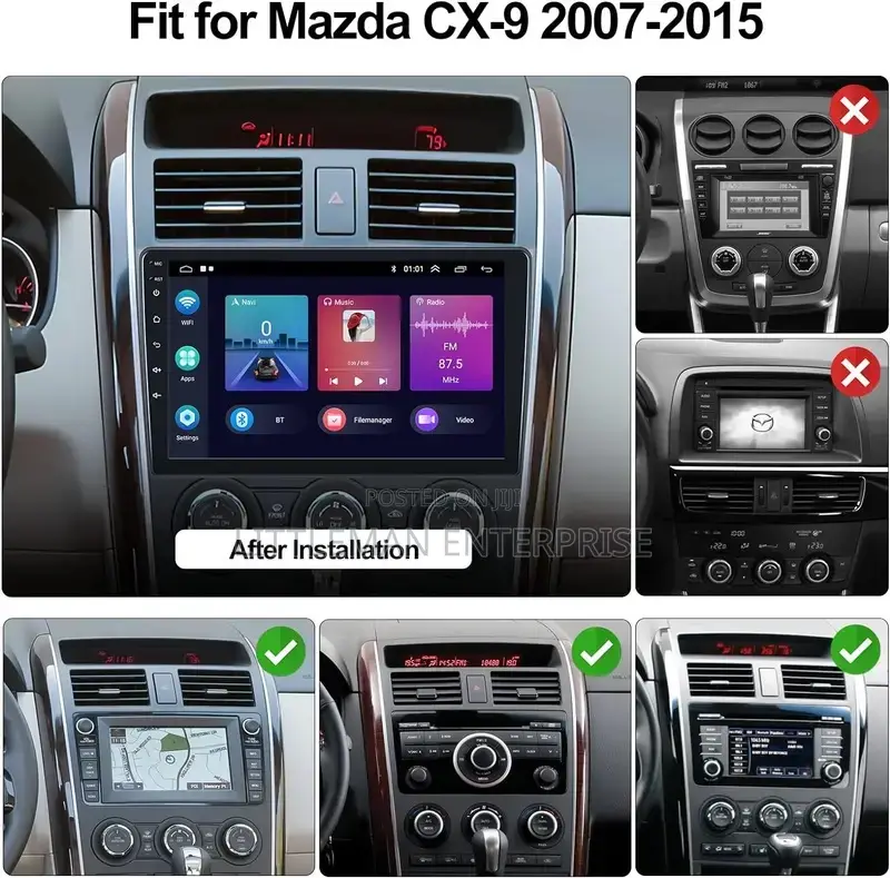 Mazda Cx9 2007-2017 Android Player