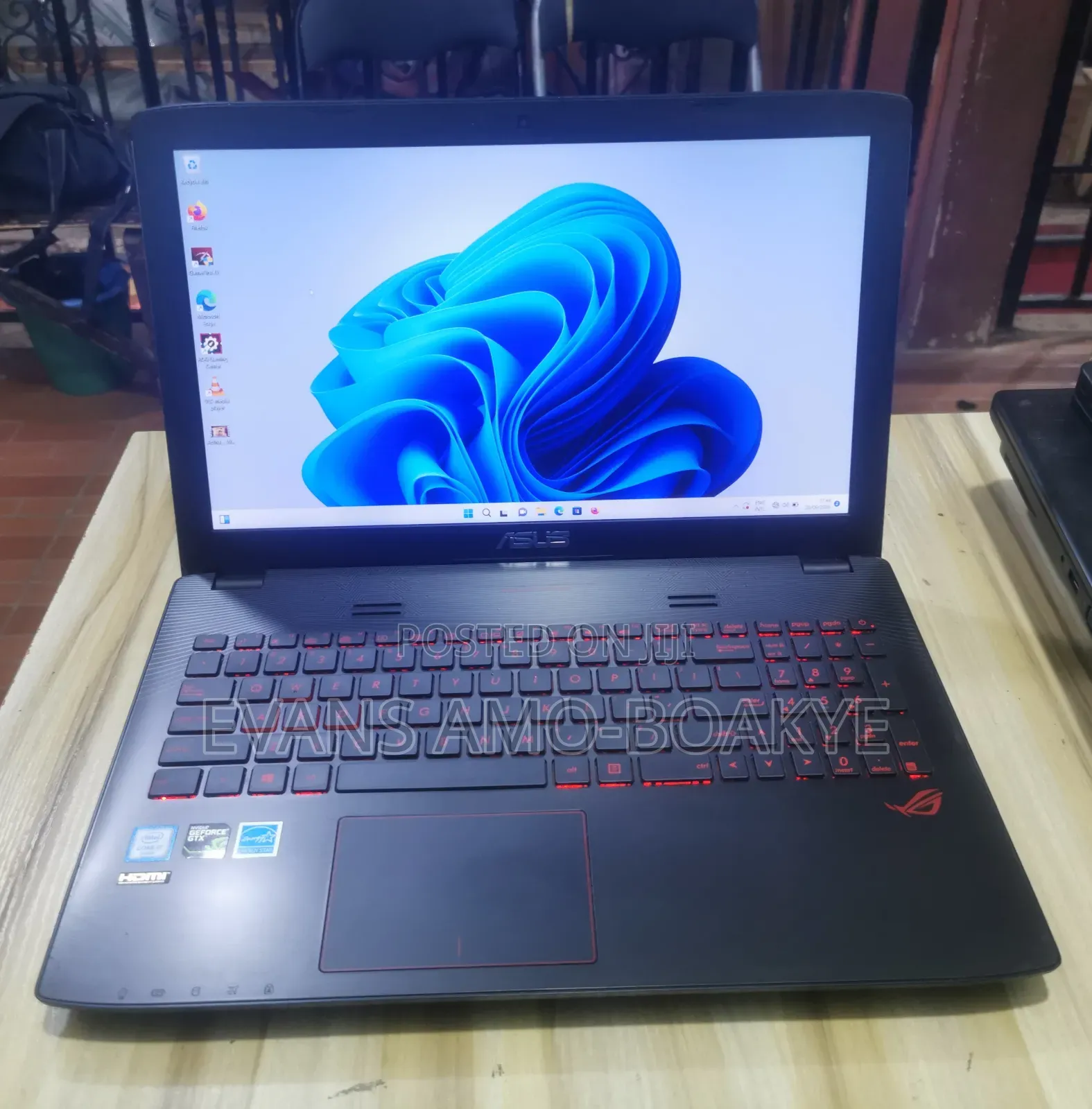 Laptop Asus GL552VW 16GB Intel Core i7 SSD 256GB