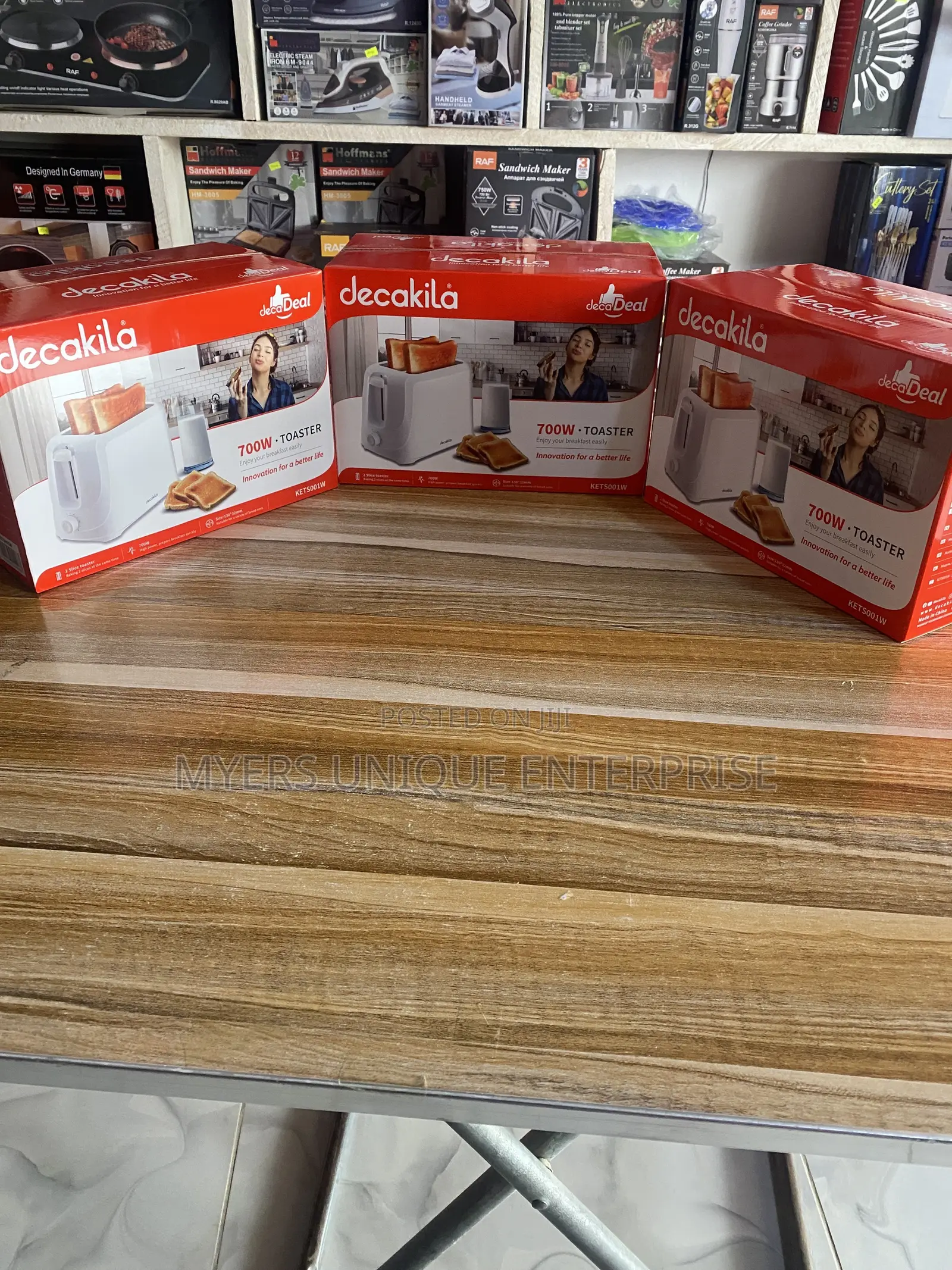 Decakila Countertop Toaster-Small Space Saver