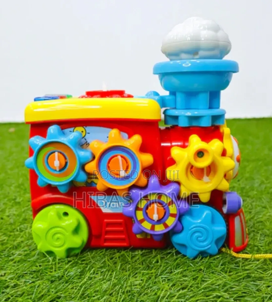 Connect Spin Roll Assembles Animal Train Toy