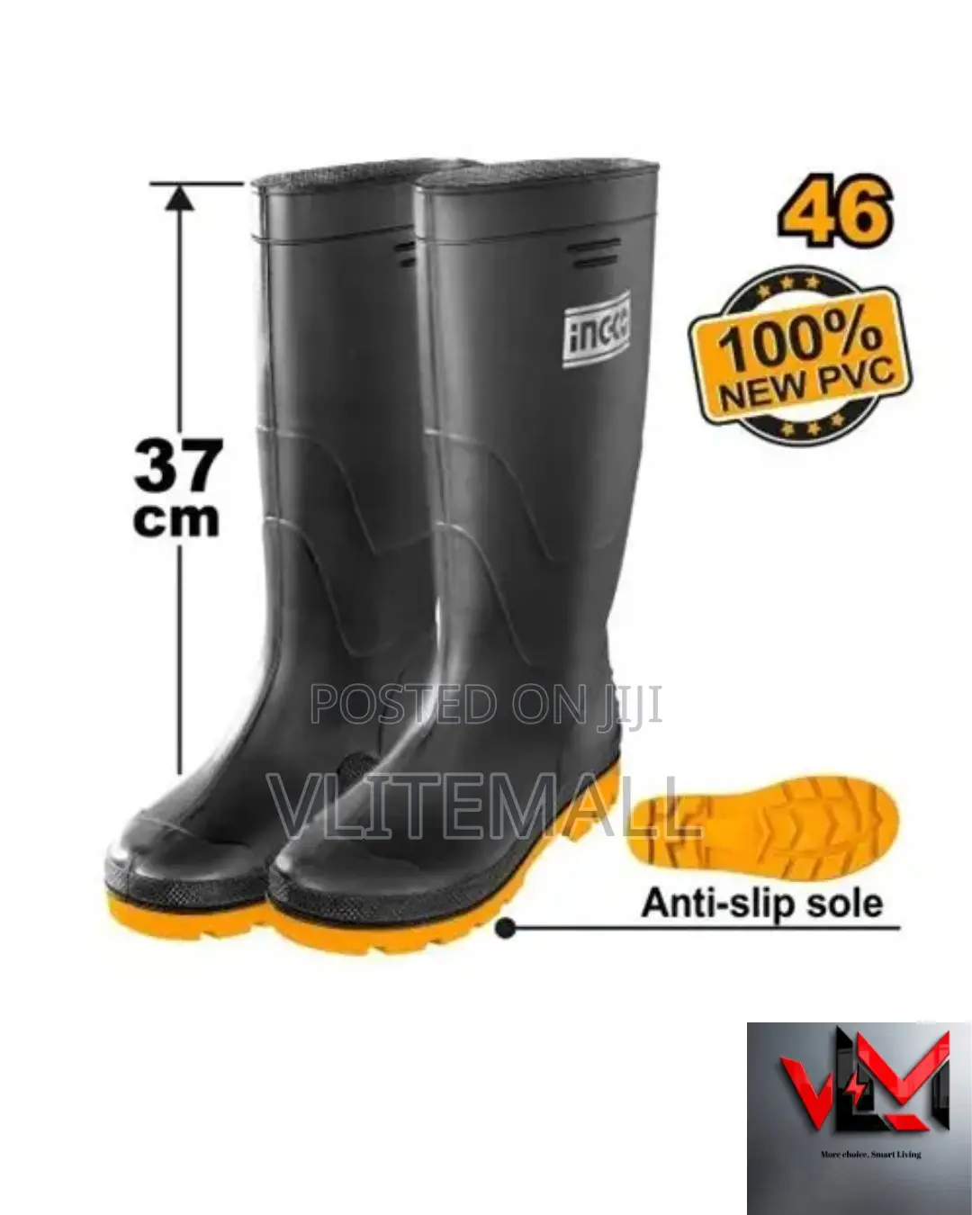 Ingco Safety Boots Ssh092lyb.46