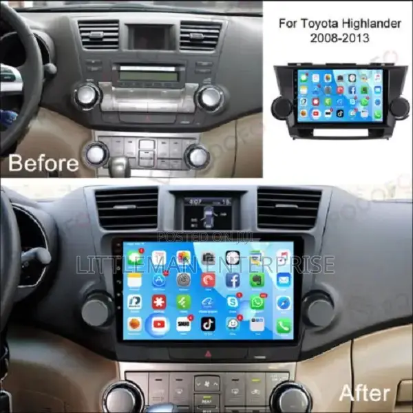 Toyota Highlander 2009-2014 Android Player