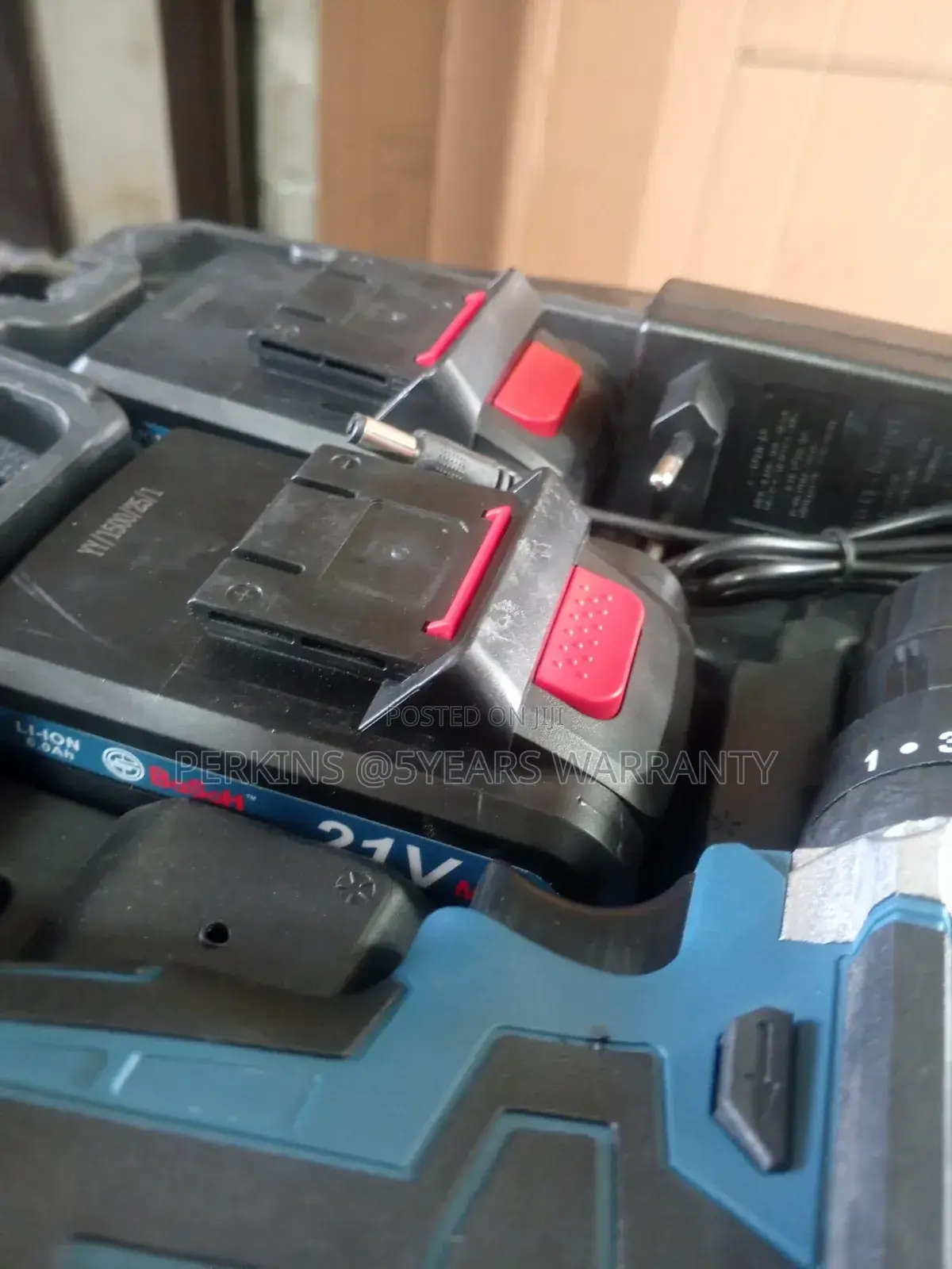 Basoh Cordless Power Drill With Battery Charger