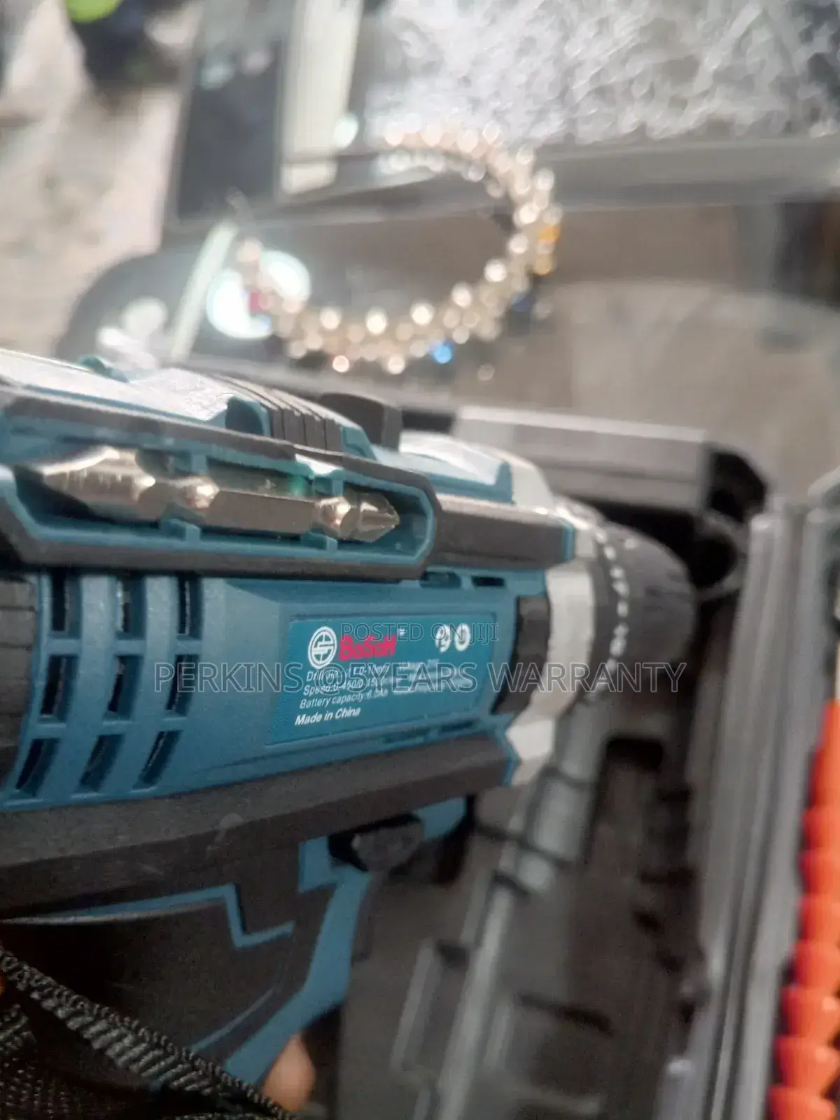 Basoh Portable Cordless Drill With Tool Case