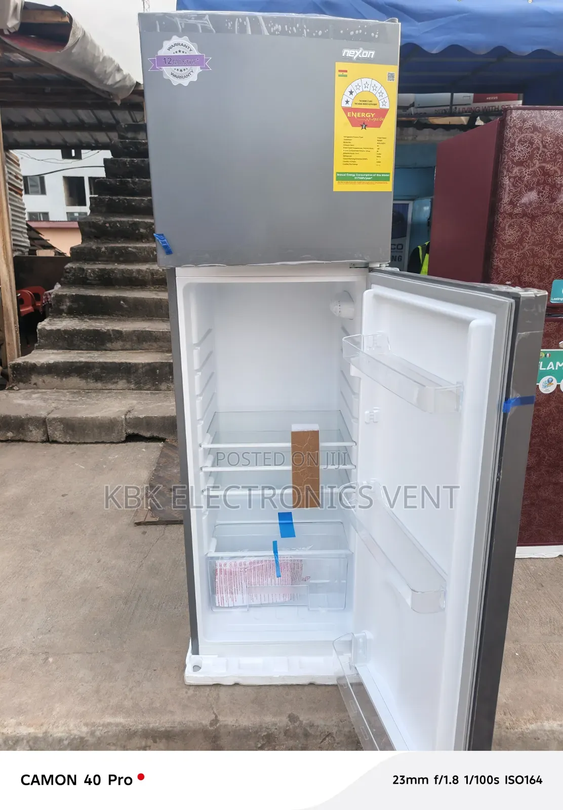 Nexon 169liter Top Mounted Freezer Double Door Fridge