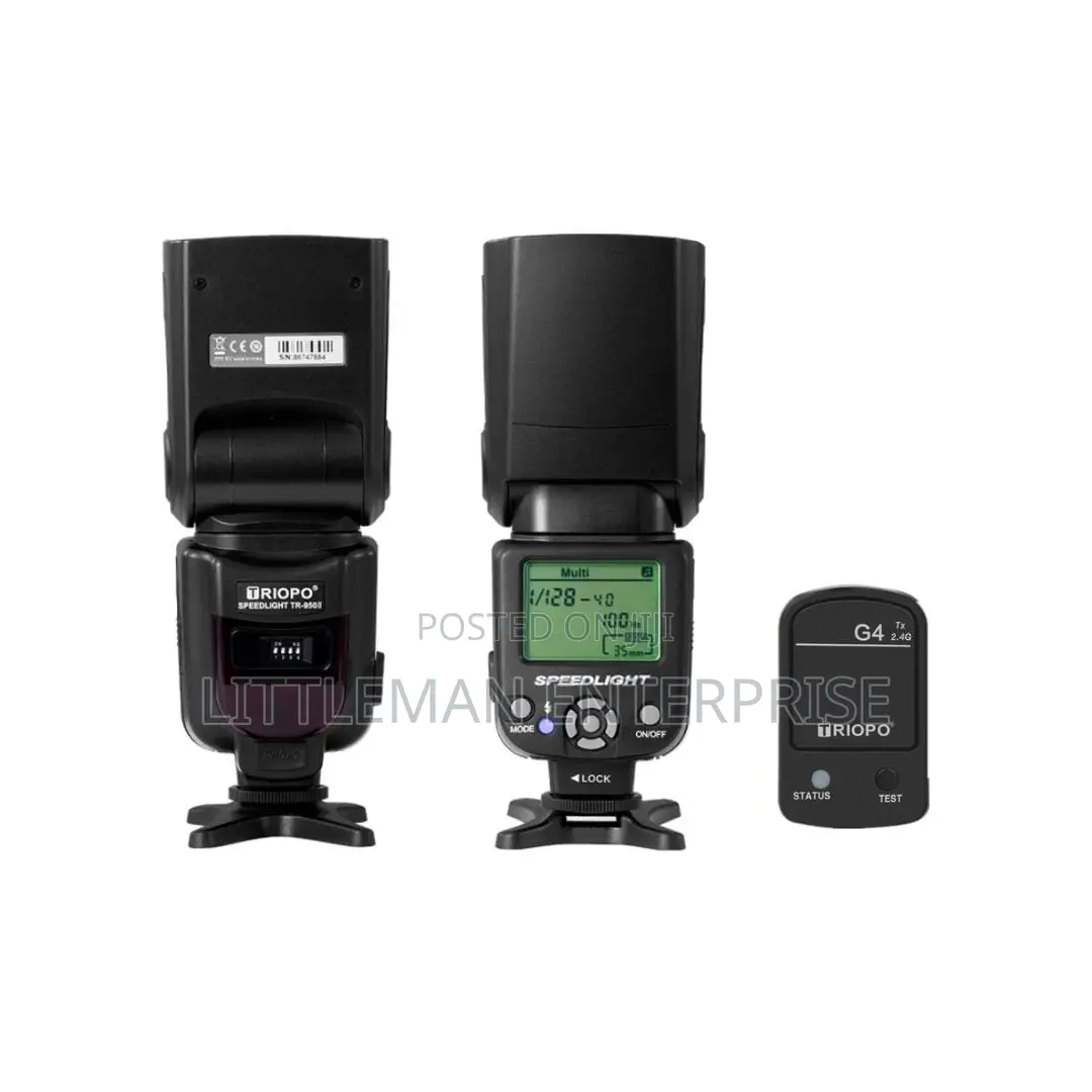Universal Camera Speedlite Triopo With Trigger