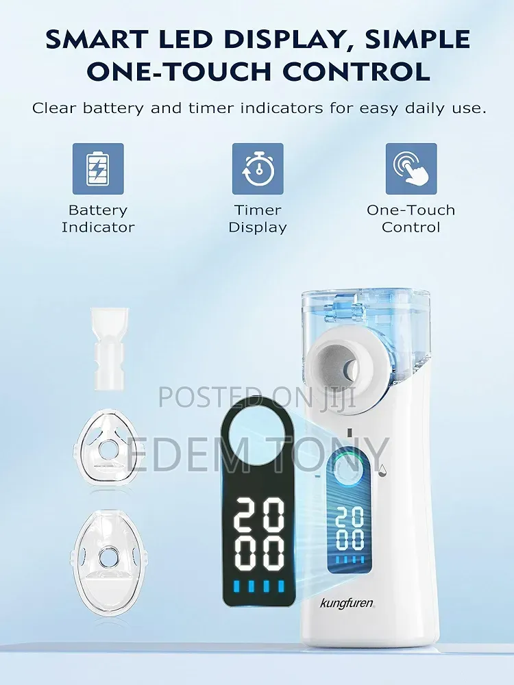 Ys32 - Portable Handheld Mesh Nebulizer