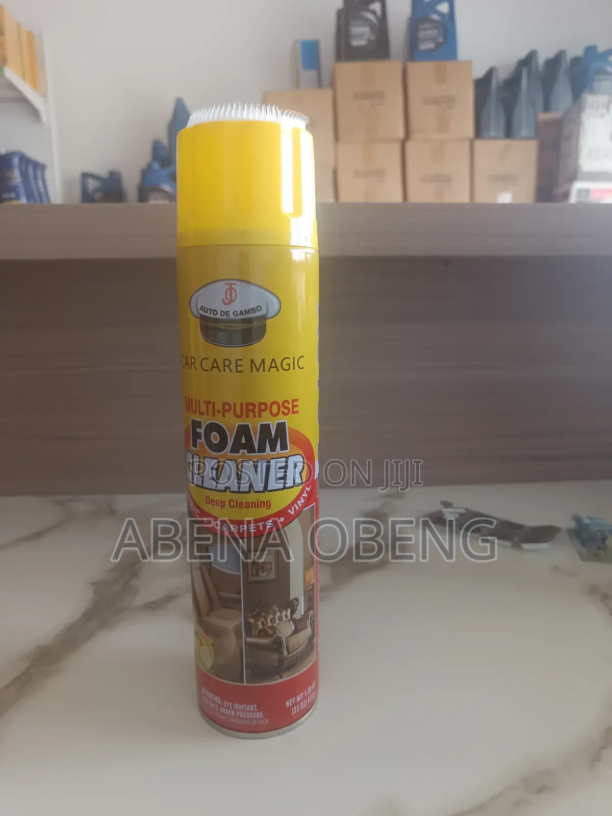 Car Care Magic Multipurpose Foam Cleaner