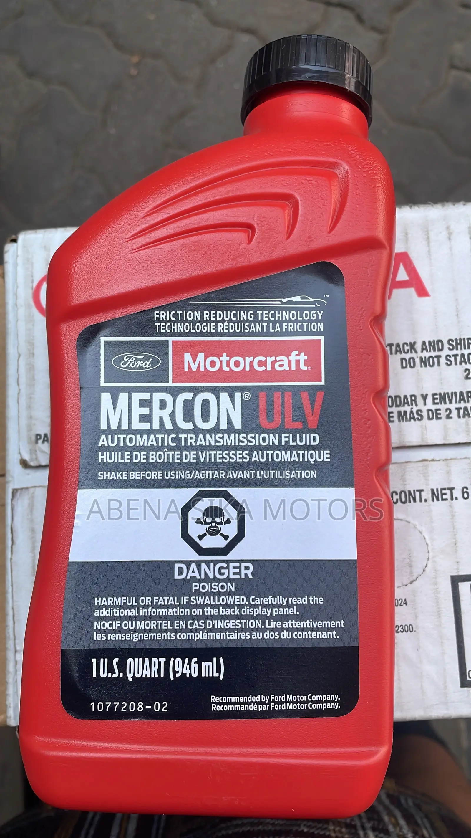 Ford Motorcraft Ulv Automatic Transmission Fluid 1 Liter