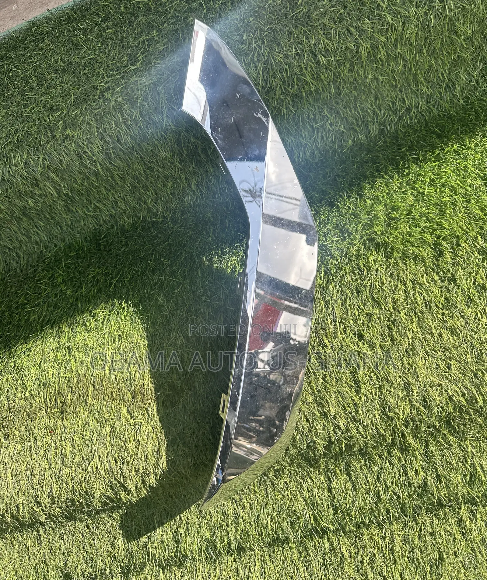 Outlander Bumper Lower Chrome Shining With No Foglamp 2022 2023 2024