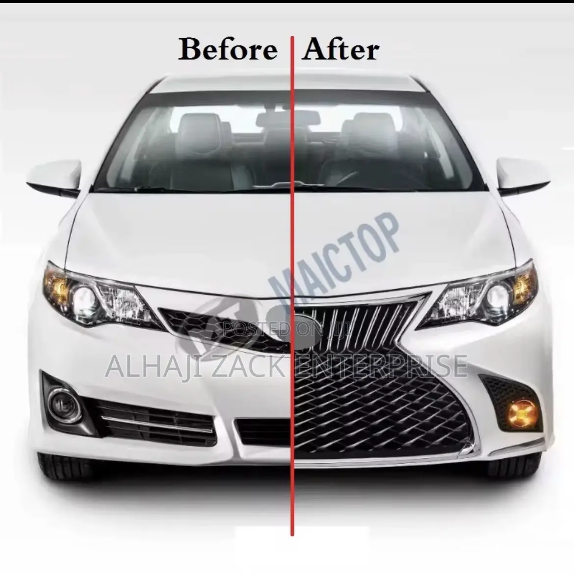Toyota Camry 2014 Spec Bumper (Facelift )