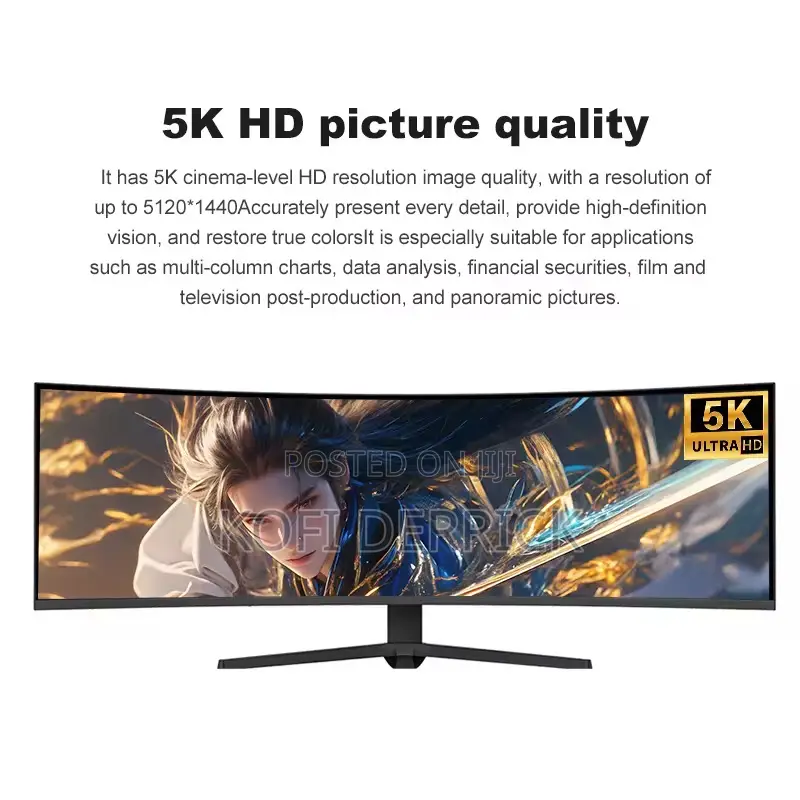 49inches Curved Monitor 240hz (5120 X 1440)
