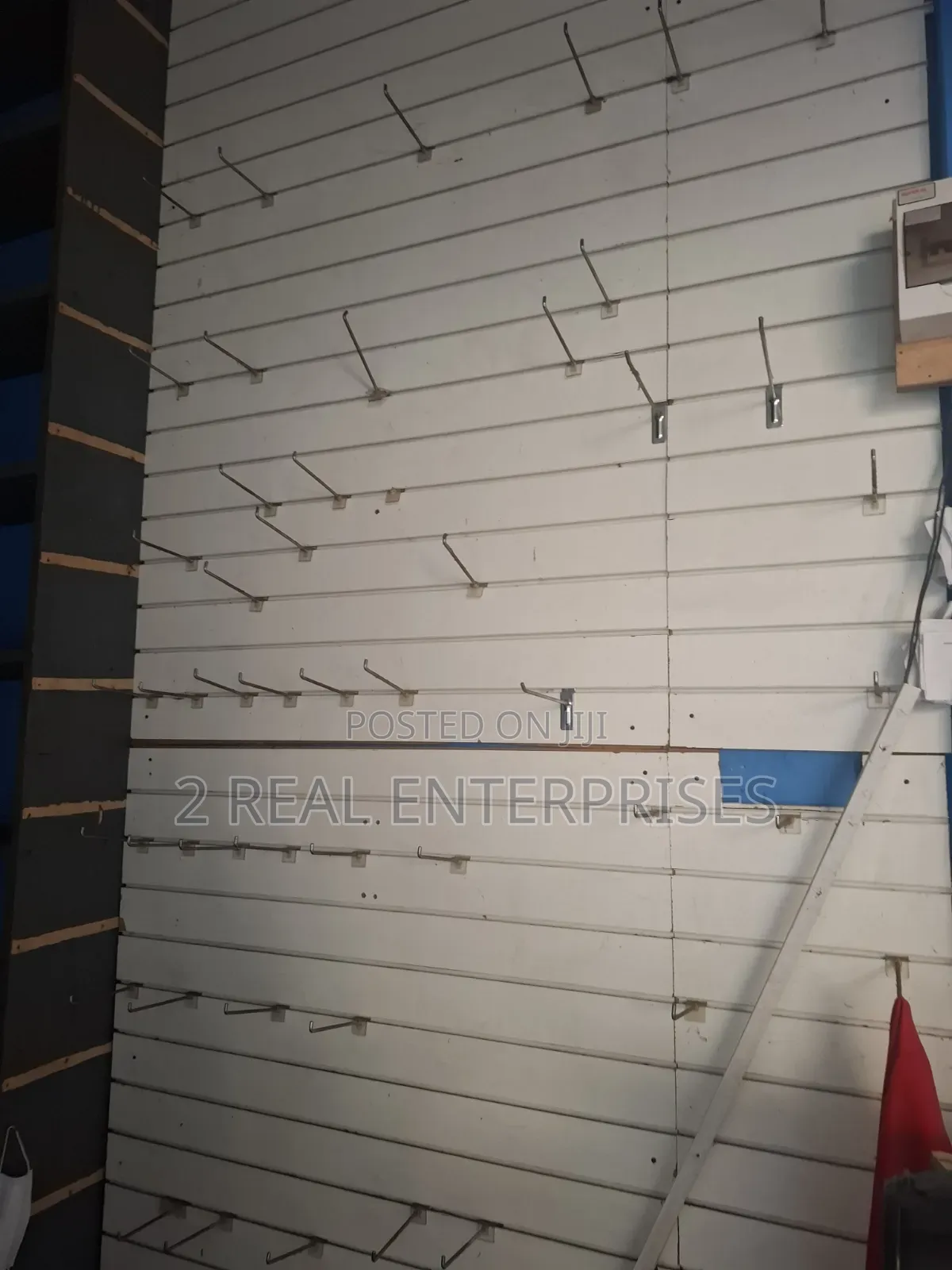 Slat Walls With Hooks