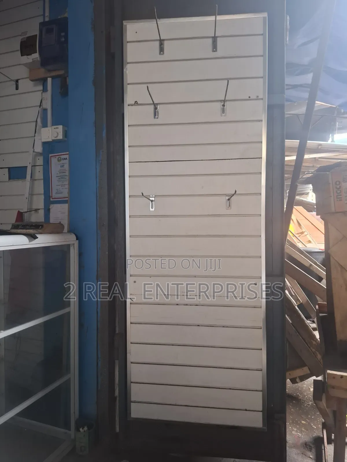 Slat Walls With Hooks