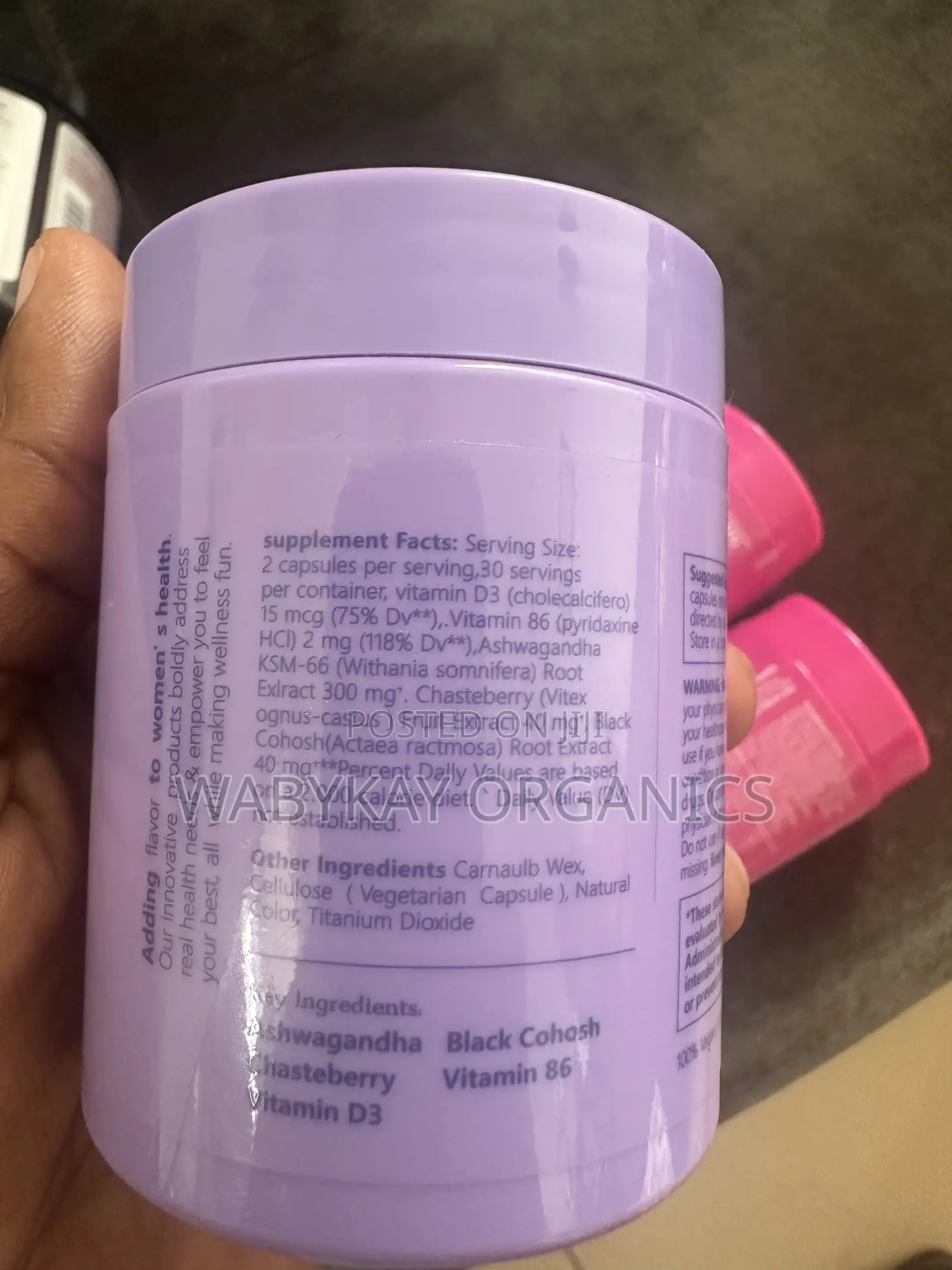Menopause Support Vitamins Capsules