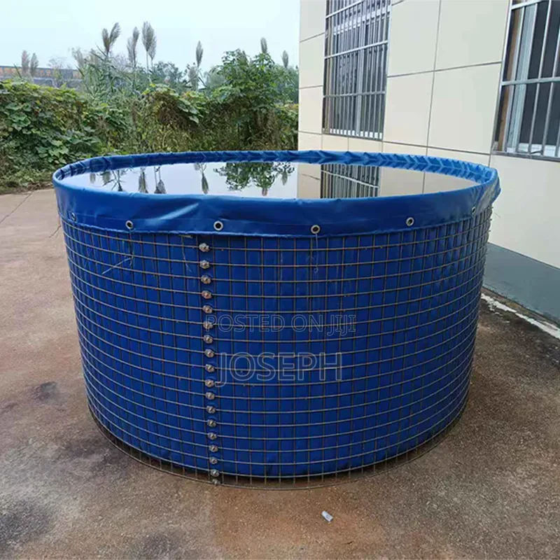 Round Secure Tarpaulin Fish Tank