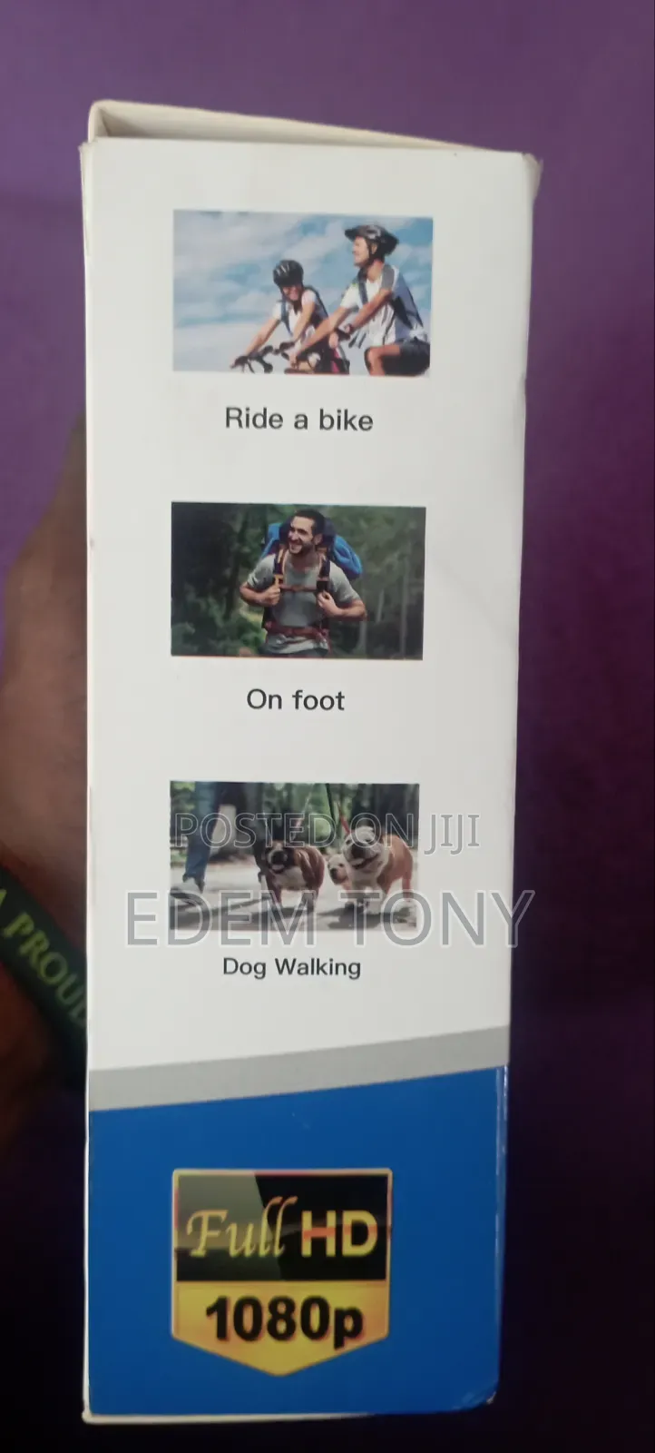 Sports Action Camera, 1080p Thumb Motion, Mini Action Recorder