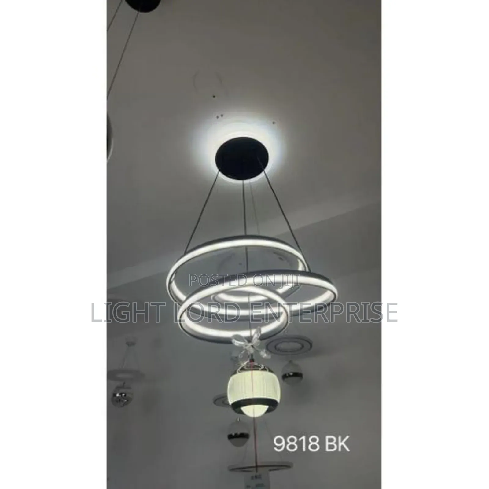 Amarfox Ring Tube Pendant Light