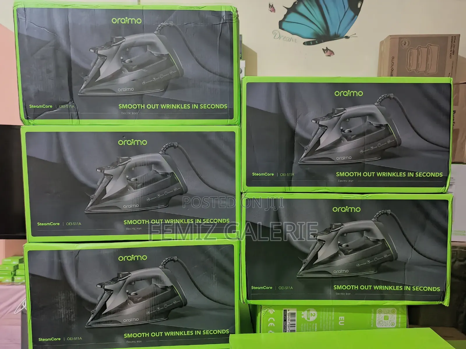 Oraimo Steamcore 2500w Led Display Electric Iron