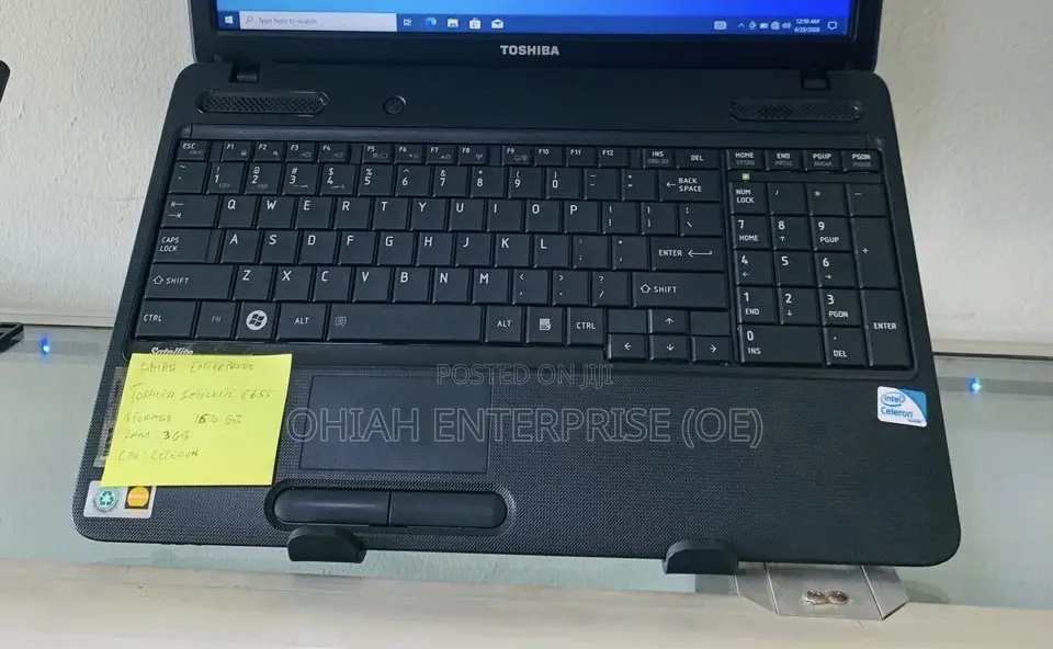 Laptop Toshiba Satellite C655 3GB Intel Celeron HDD 160GB