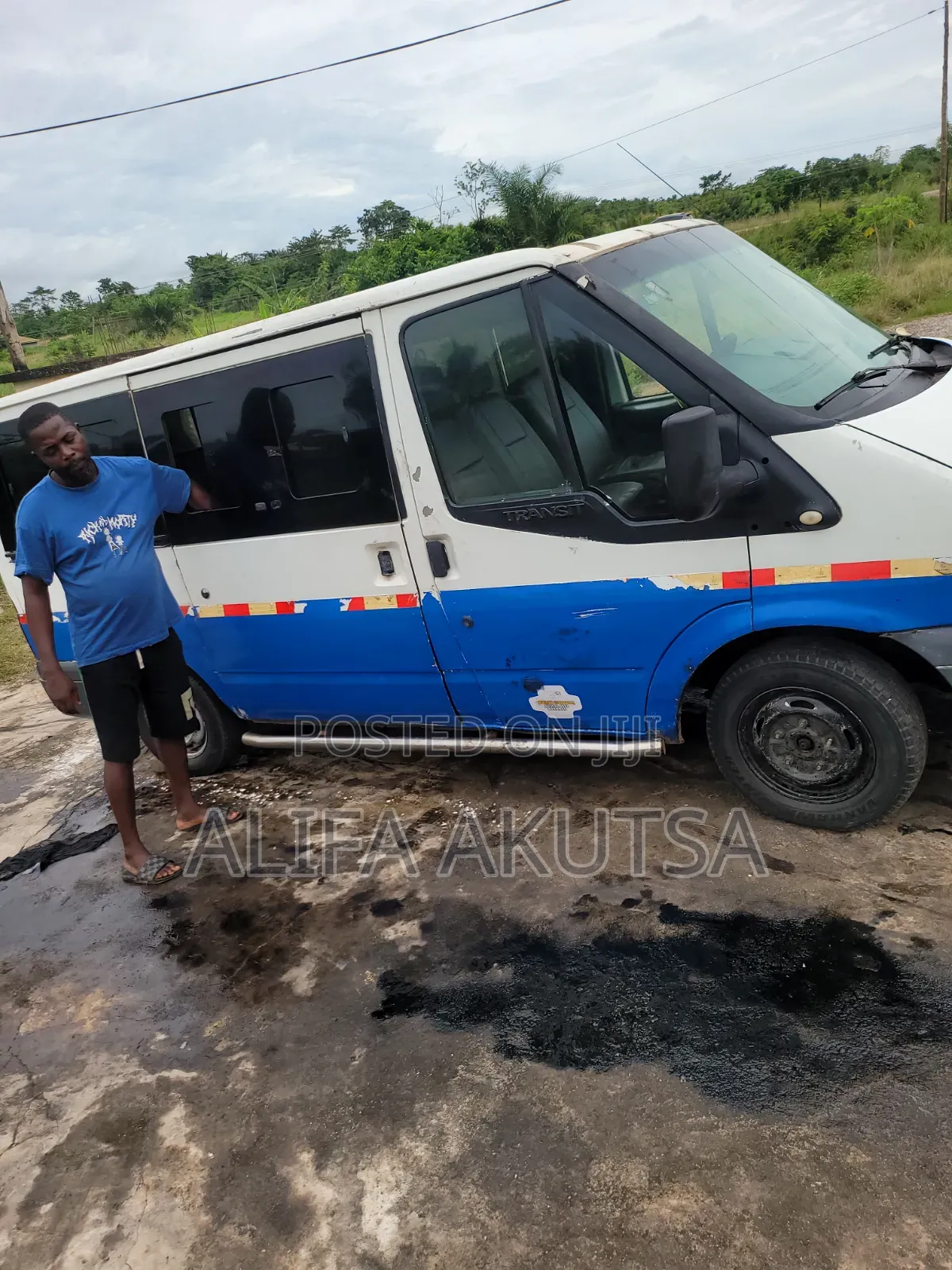Ford Transit 2014 Blue
