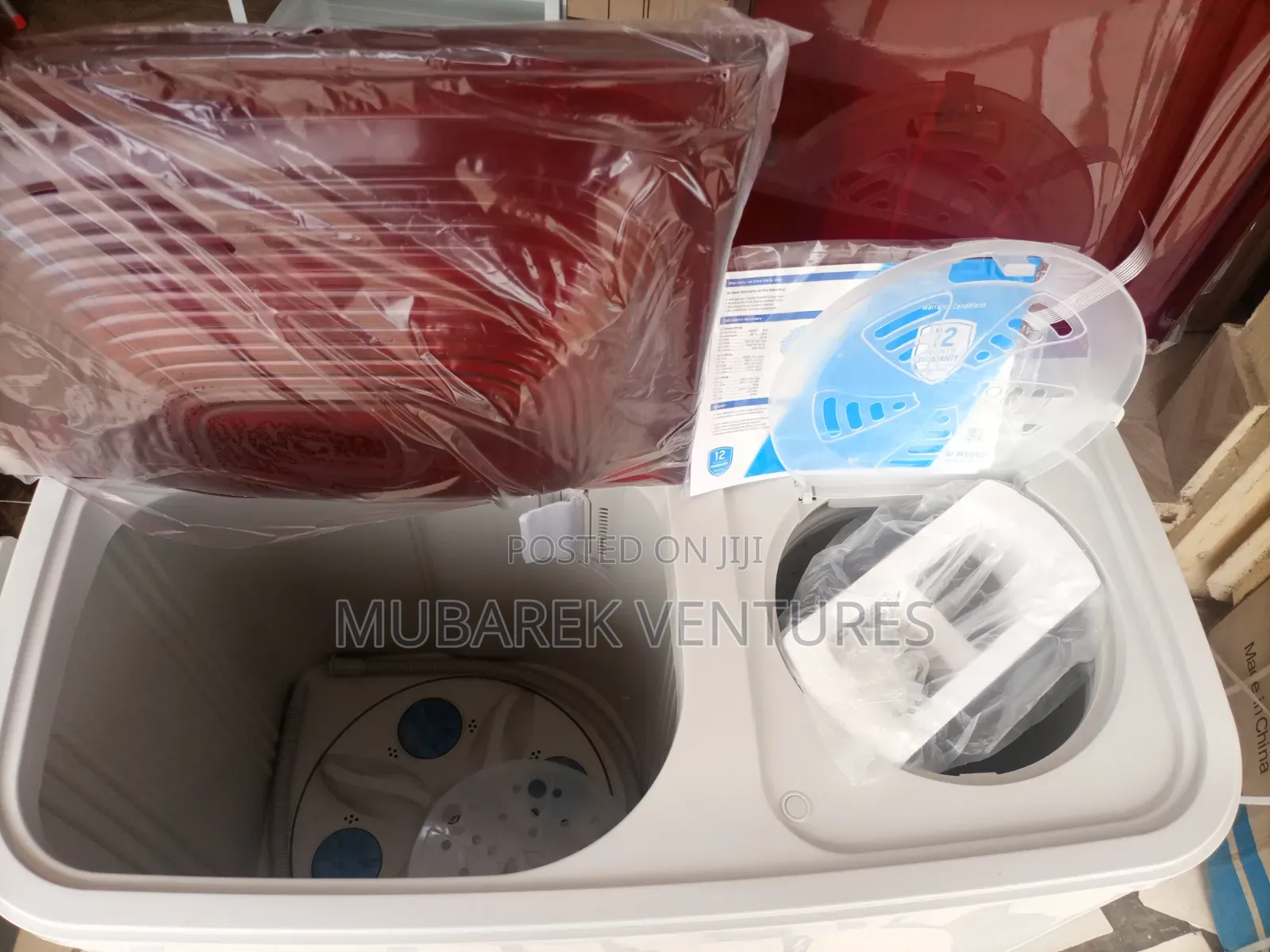 Samsung 9kg Twin Top Semi Auto Washer Washing Machine