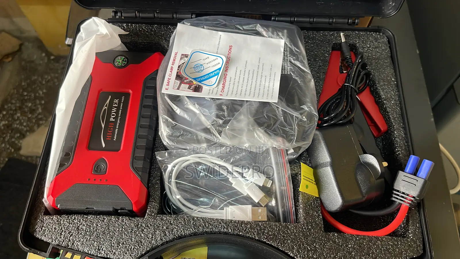 4 in 1 Car Battery Jump Starter
