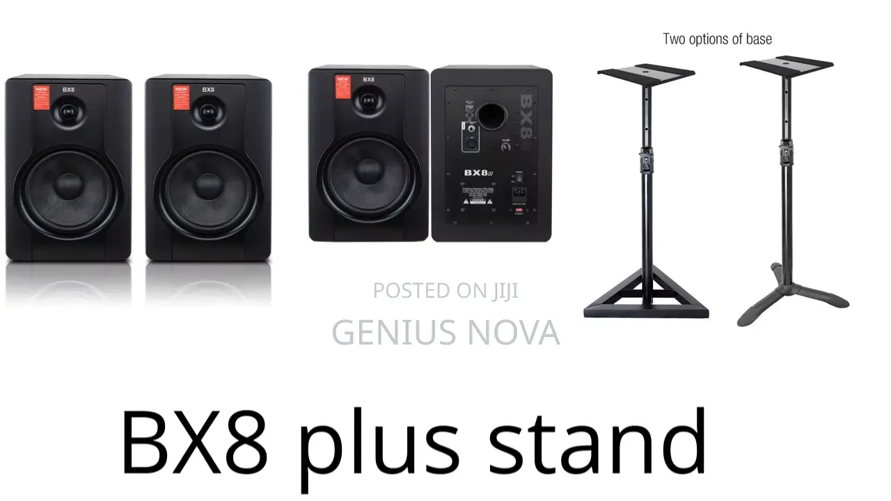 Bx8 Bluetooth Studio Monitors Plus Free Stand