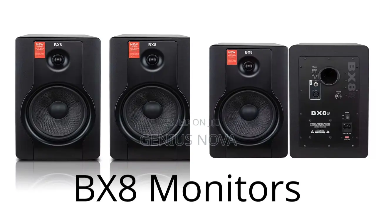 Bx8 Bluetooth Studio Monitors Plus Free Stand
