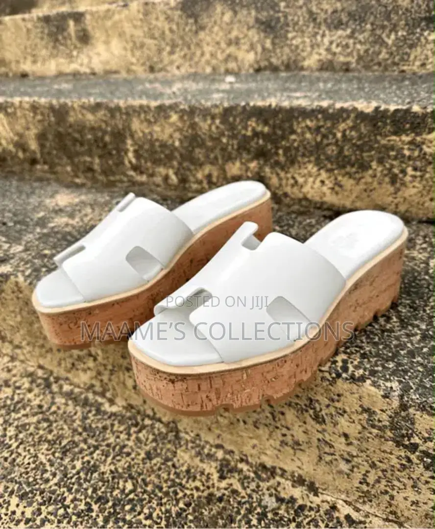 Hermes Eze 30 Wedge Sandals ( in a Box)