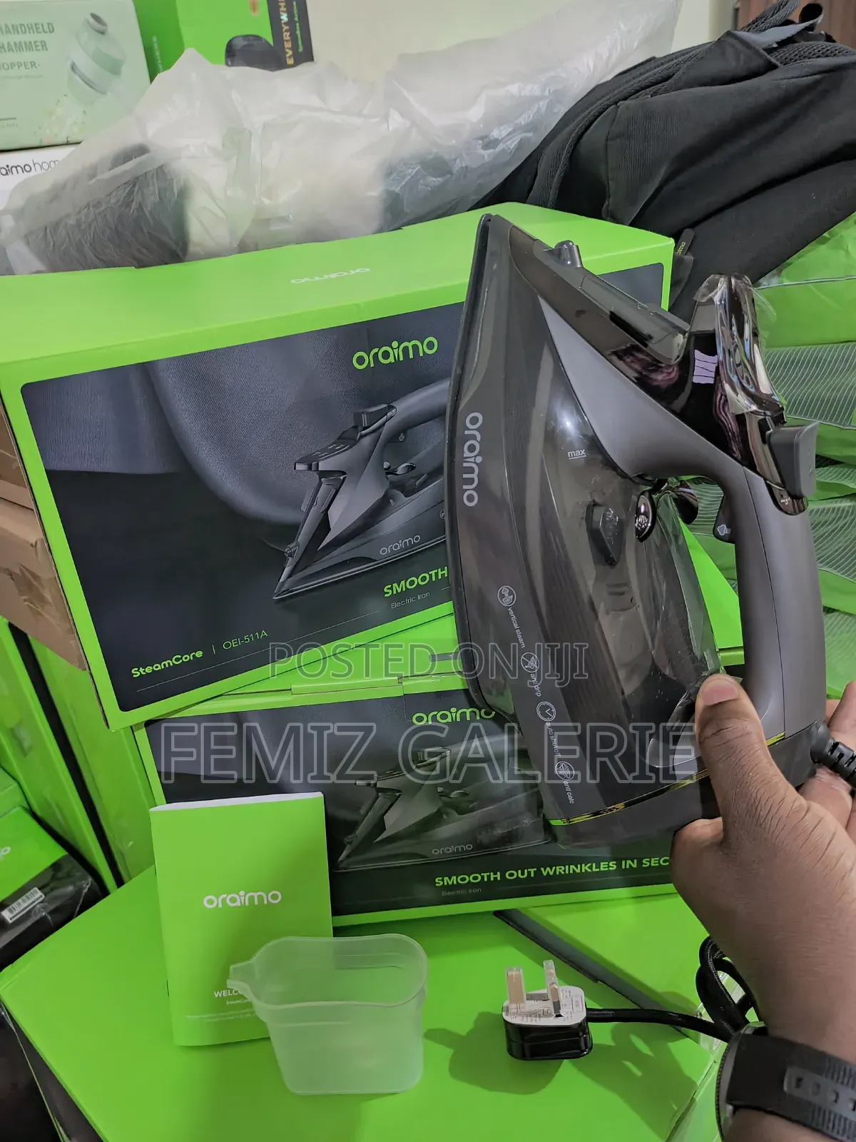 Oraimo Steamcore 2500w Led Display Electric Iron