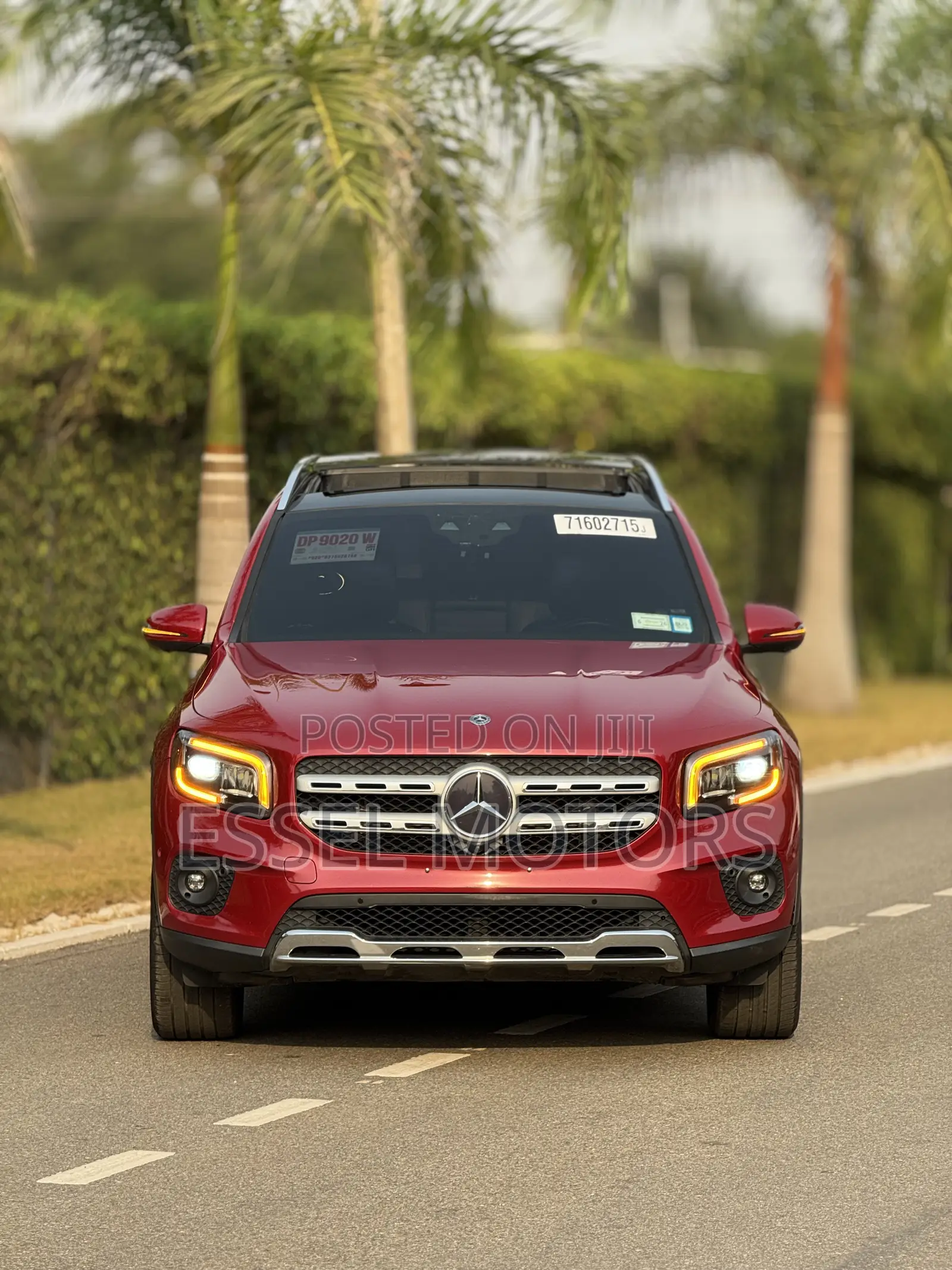 Mercedes-Benz GLB-Class GLB 250 4MATIC 2020 Red