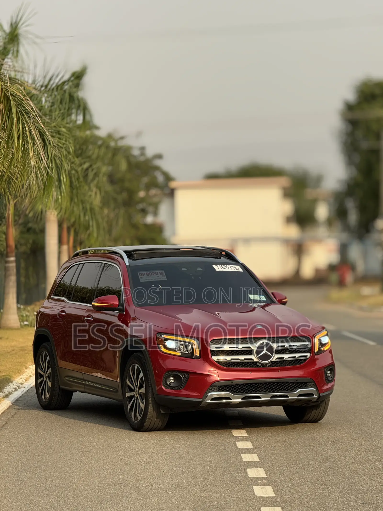 Mercedes-Benz GLB-Class GLB 250 4MATIC 2020 Red