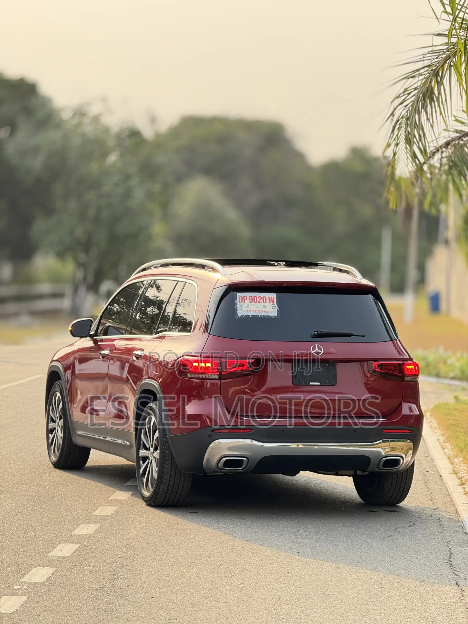 Mercedes-Benz GLB-Class GLB 250 4MATIC 2020 Red