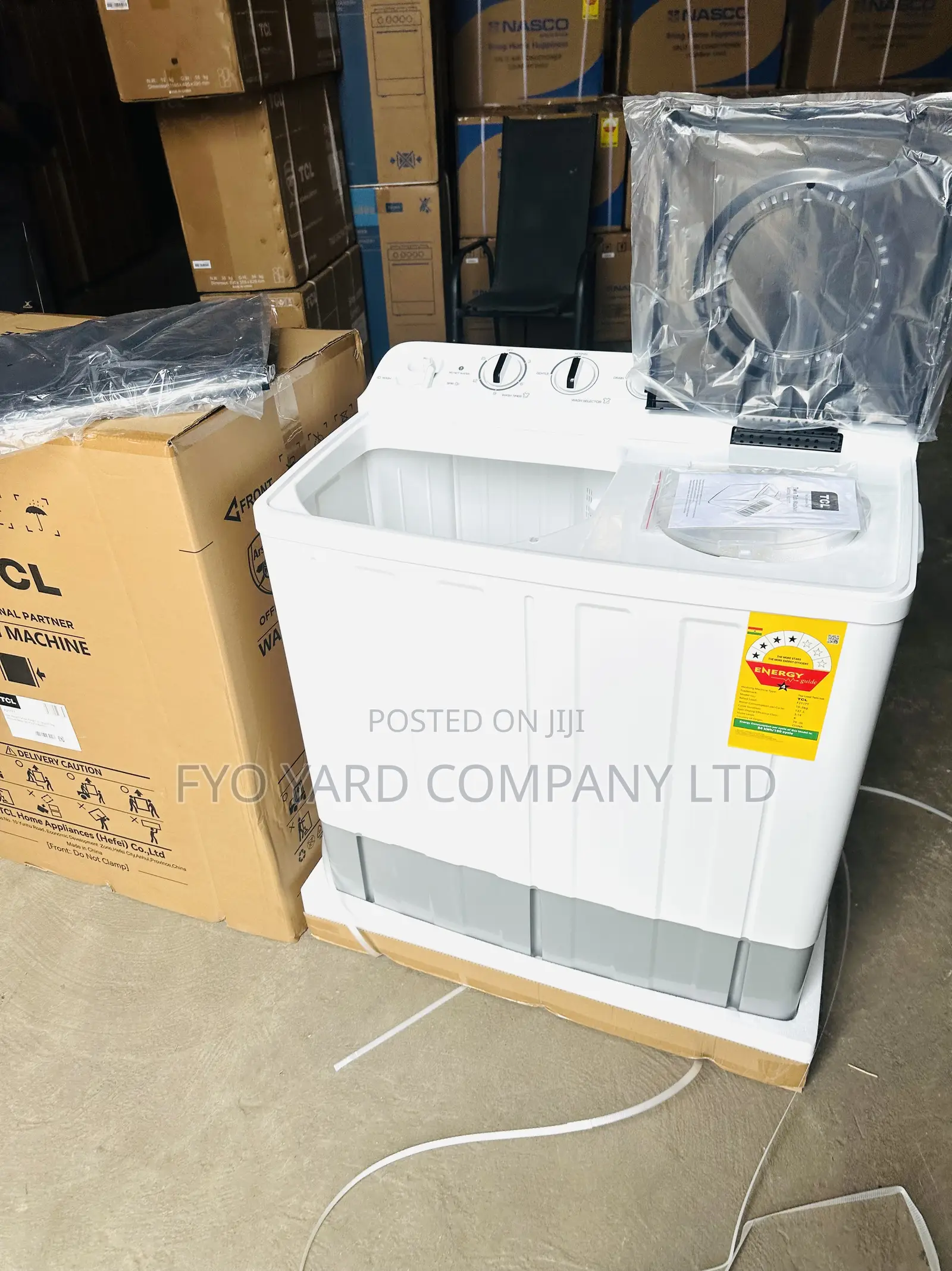 Newly Improved TCL 10kg* Fast and Reliable Turbo Washing Machine