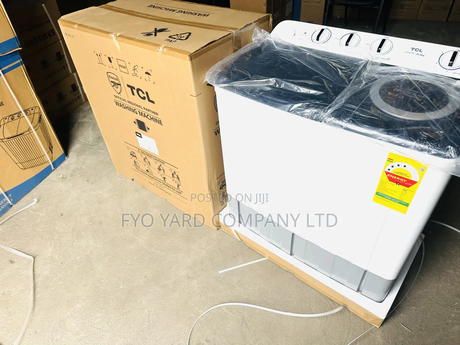 Newly Improved TCL 10kg* Fast and Reliable Turbo Washing Machine